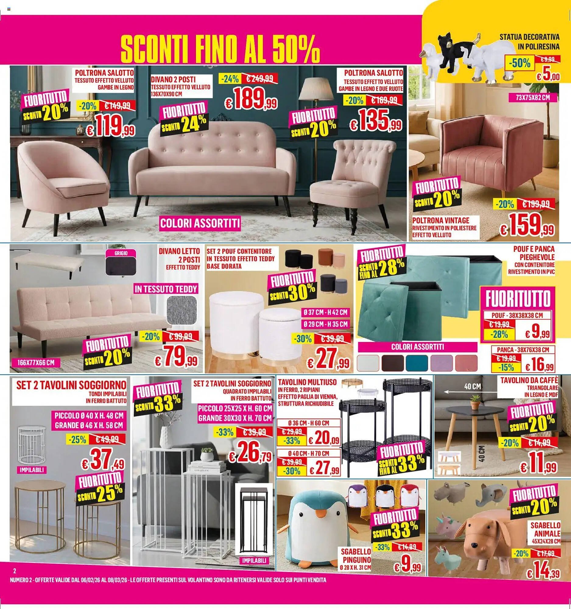 Volantino Satur (2026-02-06 - 2026-03-08)