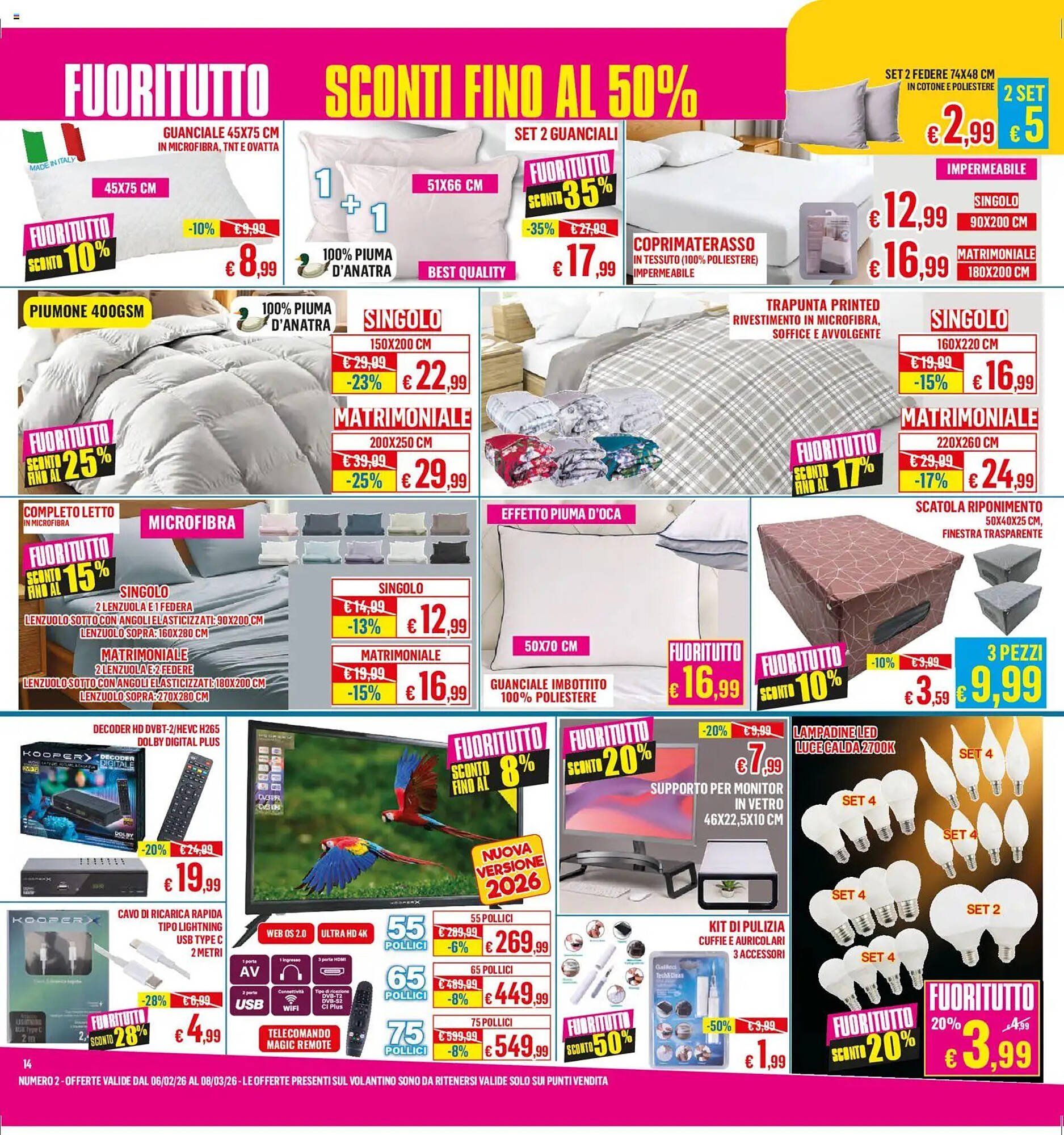 Volantino Satur (2026-02-06 - 2026-03-08)