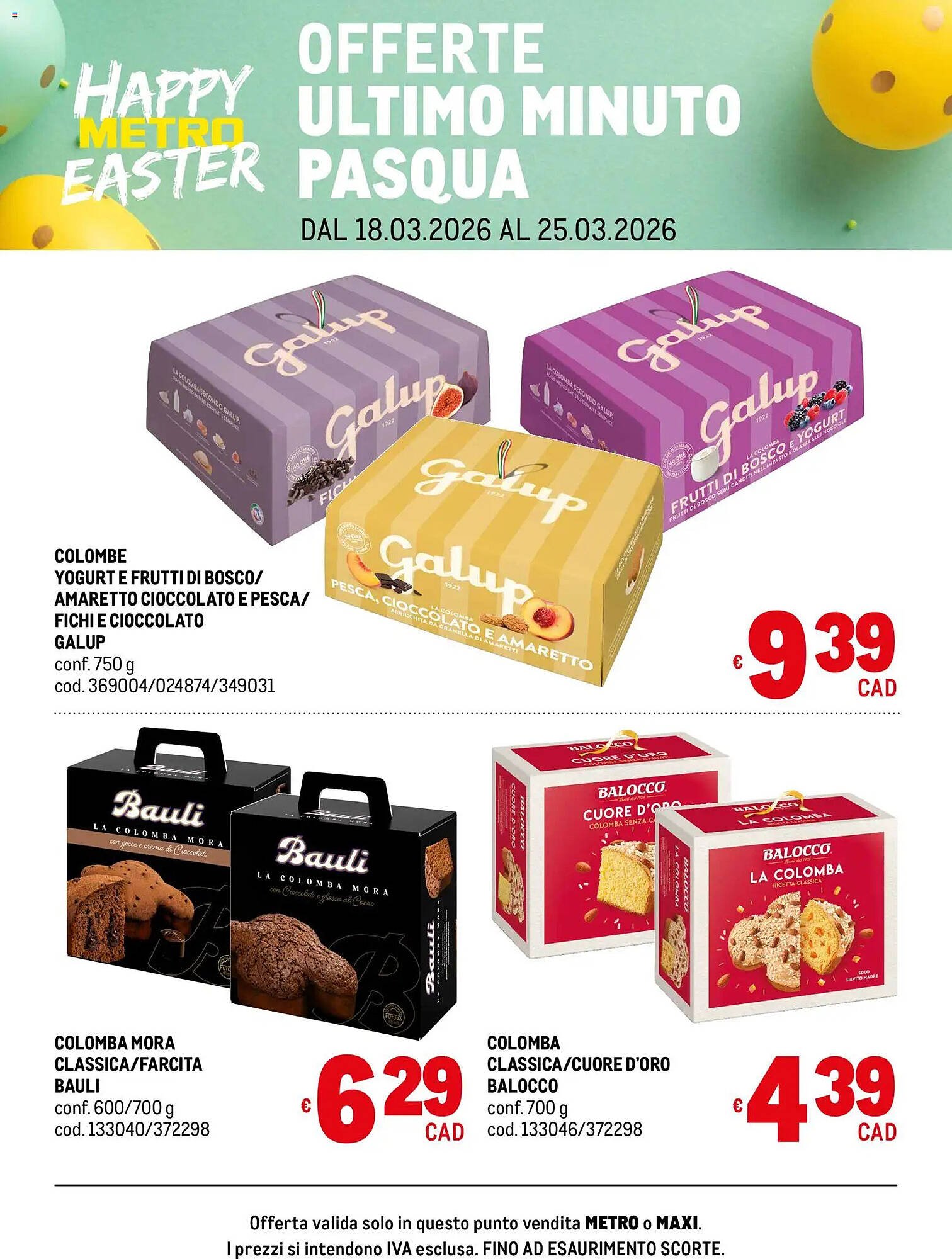 Volantino Metro (2026-03-18 - 2026-03-25)