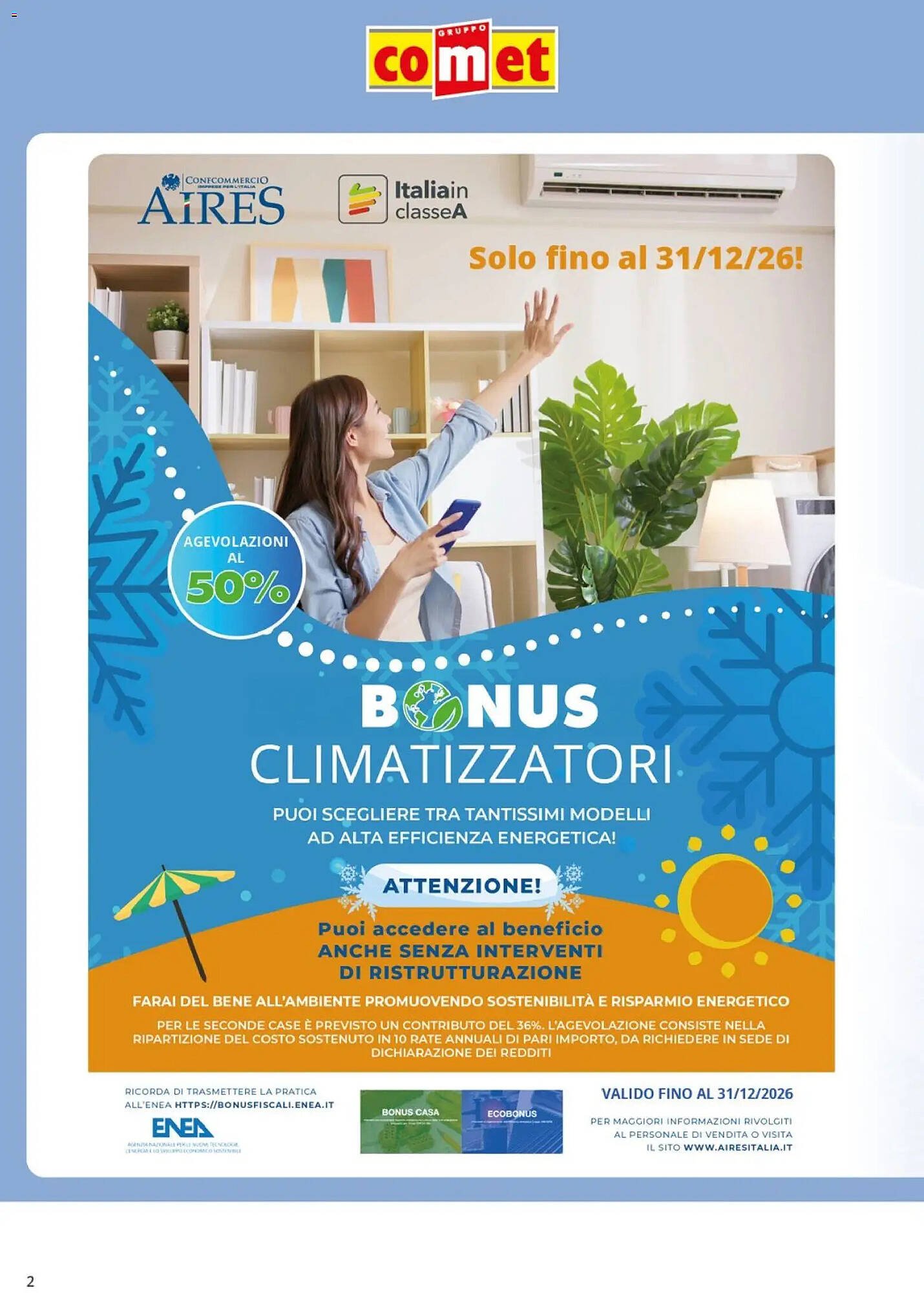 Volantino Comet (2026-03-20 - 2026-04-09)