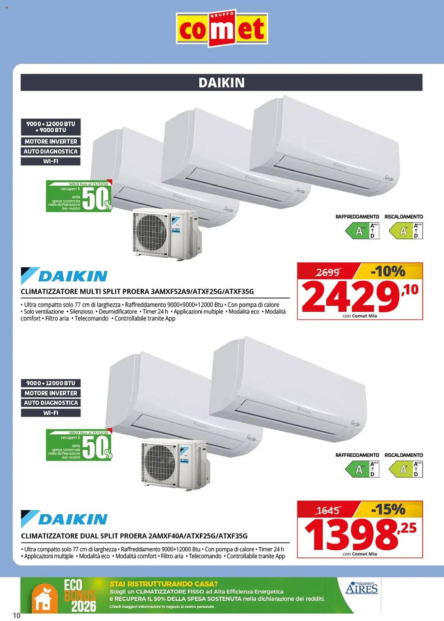 Volantino Comet (2026-03-20 - 2026-04-09)