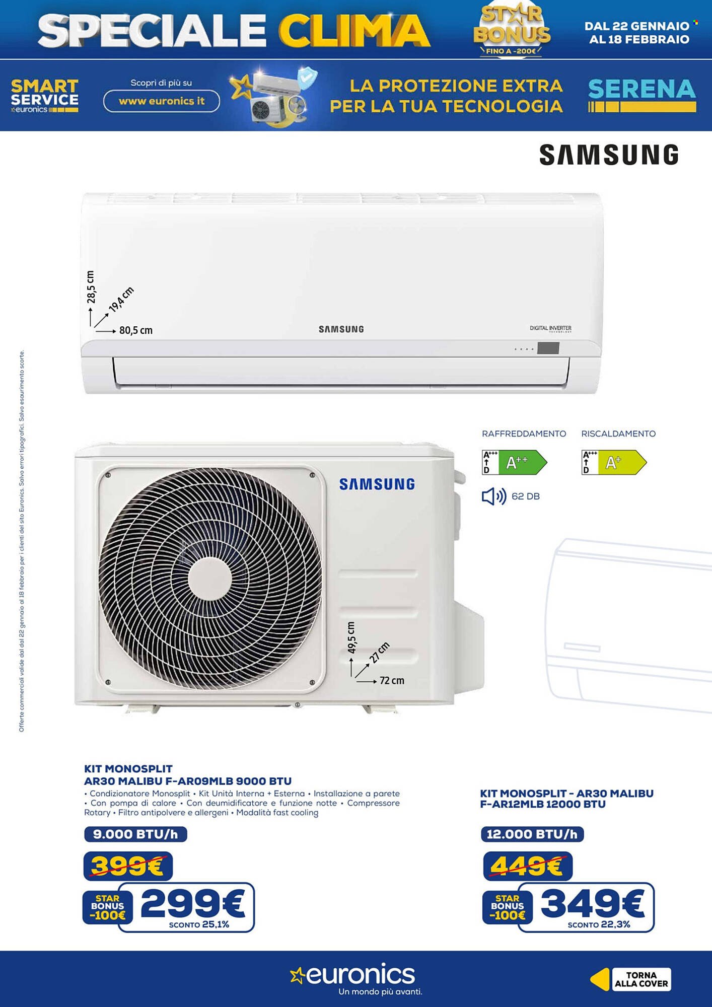 Volantino Euronics (2026-01-22 - 2026-02-18)