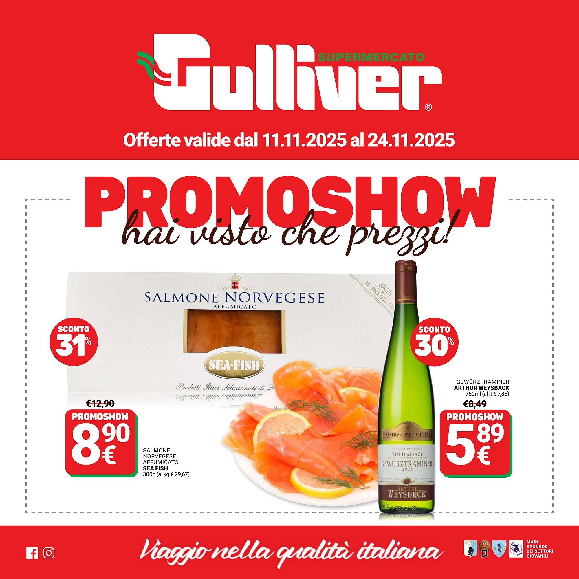 Volantino Supermercati Gulliver (2025-11-11 - 2025-11-24)