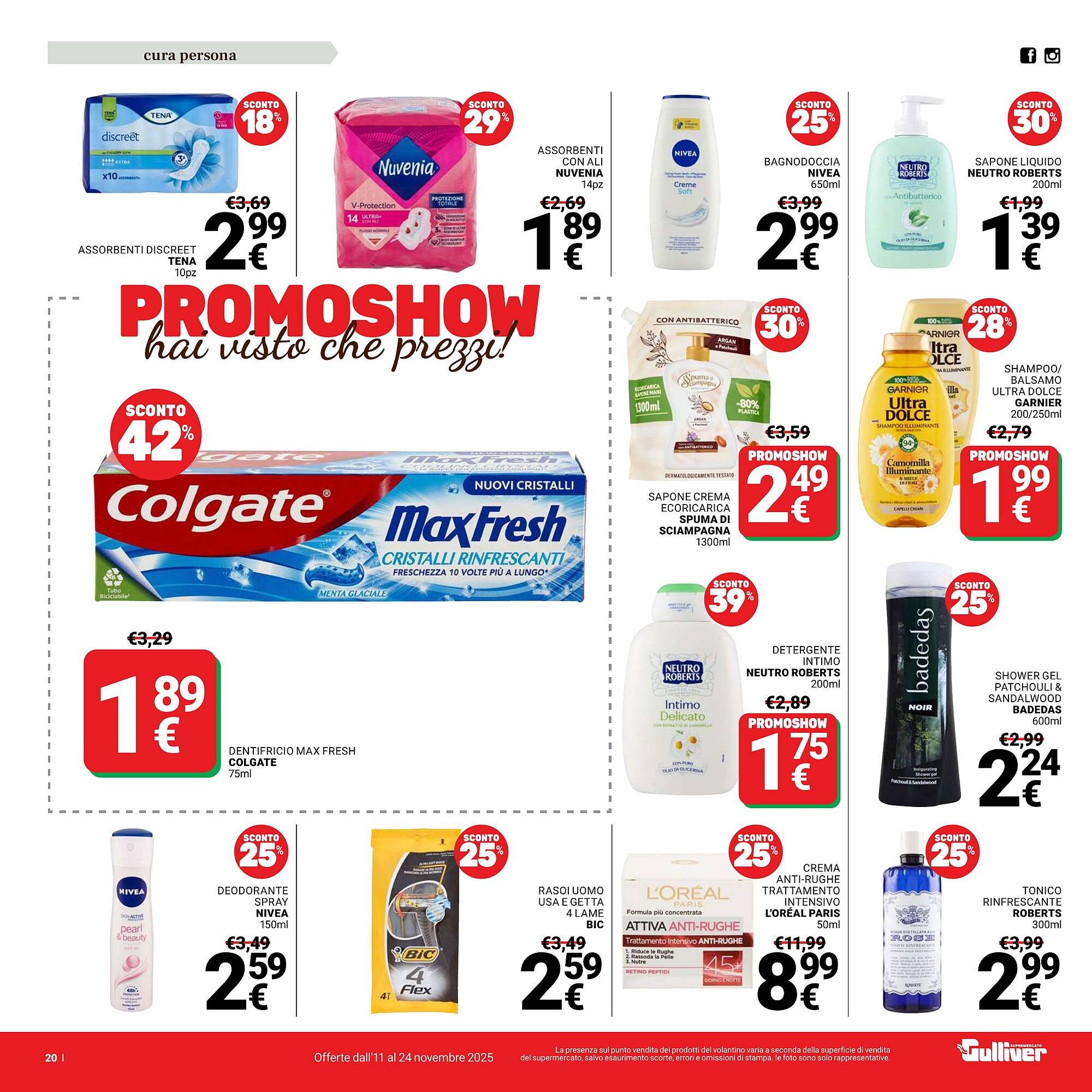 Volantino Supermercati Gulliver (2025-11-11 - 2025-11-24)