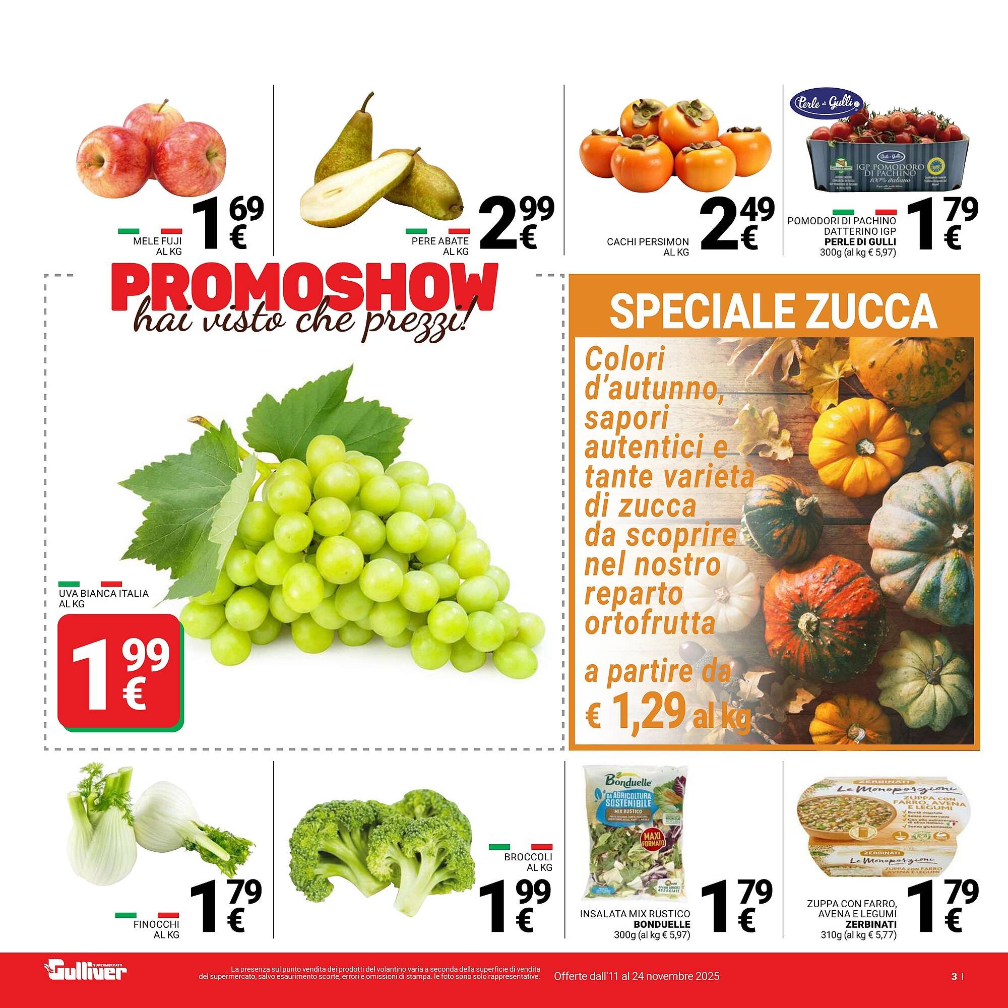 Volantino Supermercati Gulliver (2025-11-11 - 2025-11-24)
