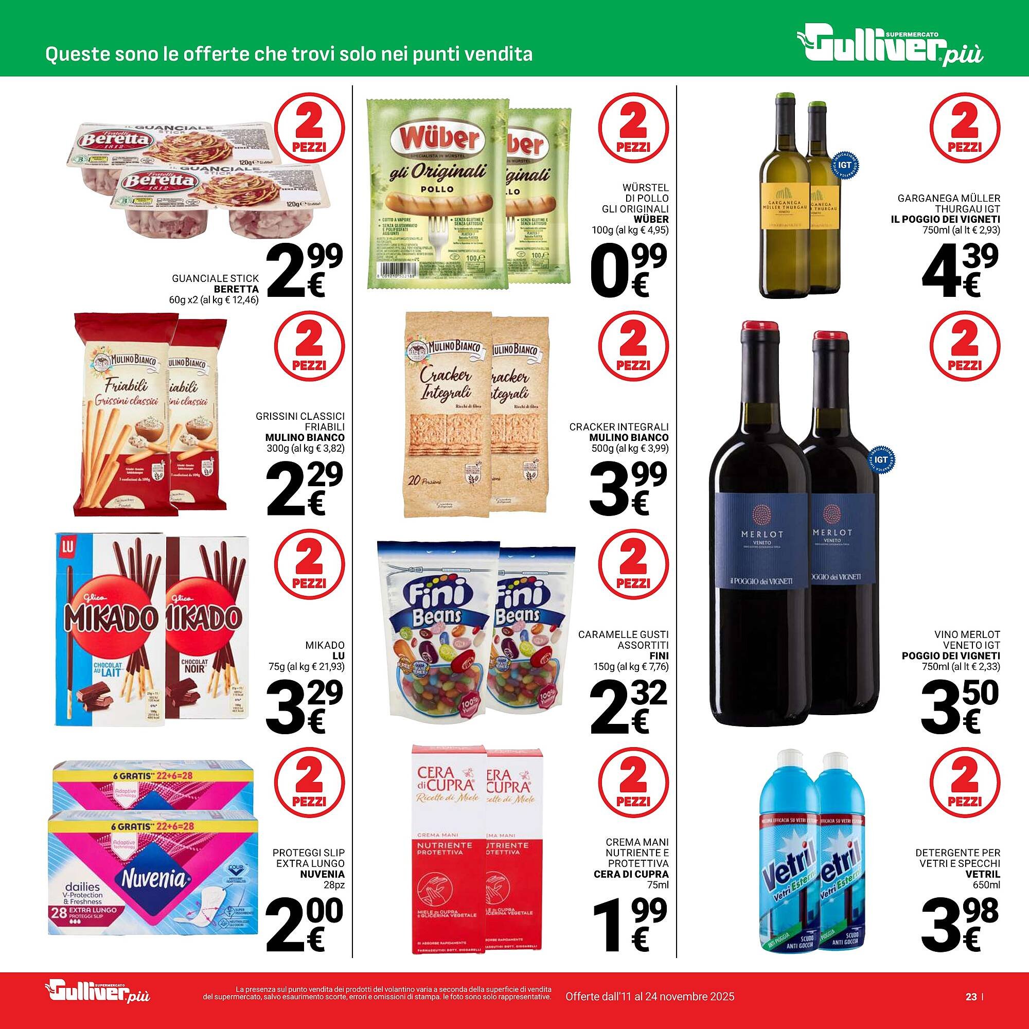 Volantino Supermercati Gulliver (2025-11-11 - 2025-11-24)