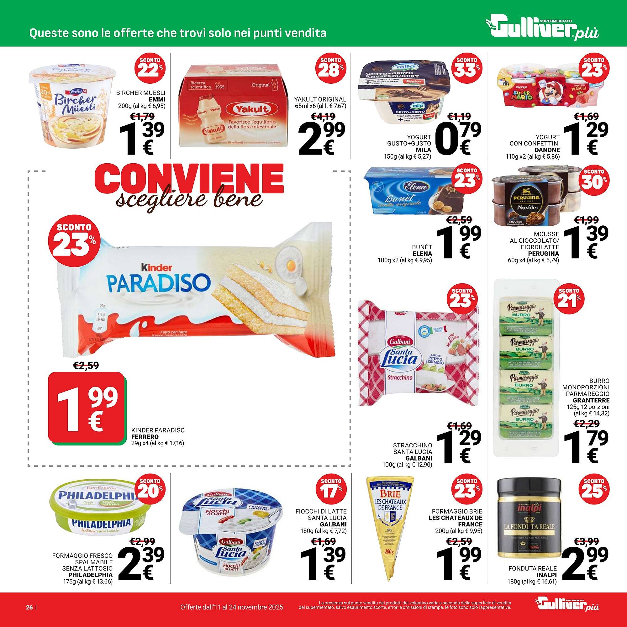 Volantino Supermercati Gulliver (2025-11-11 - 2025-11-24)