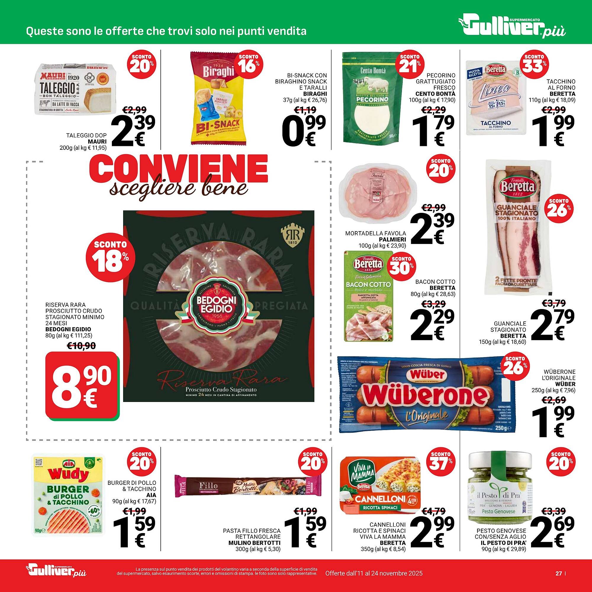 Volantino Supermercati Gulliver (2025-11-11 - 2025-11-24)
