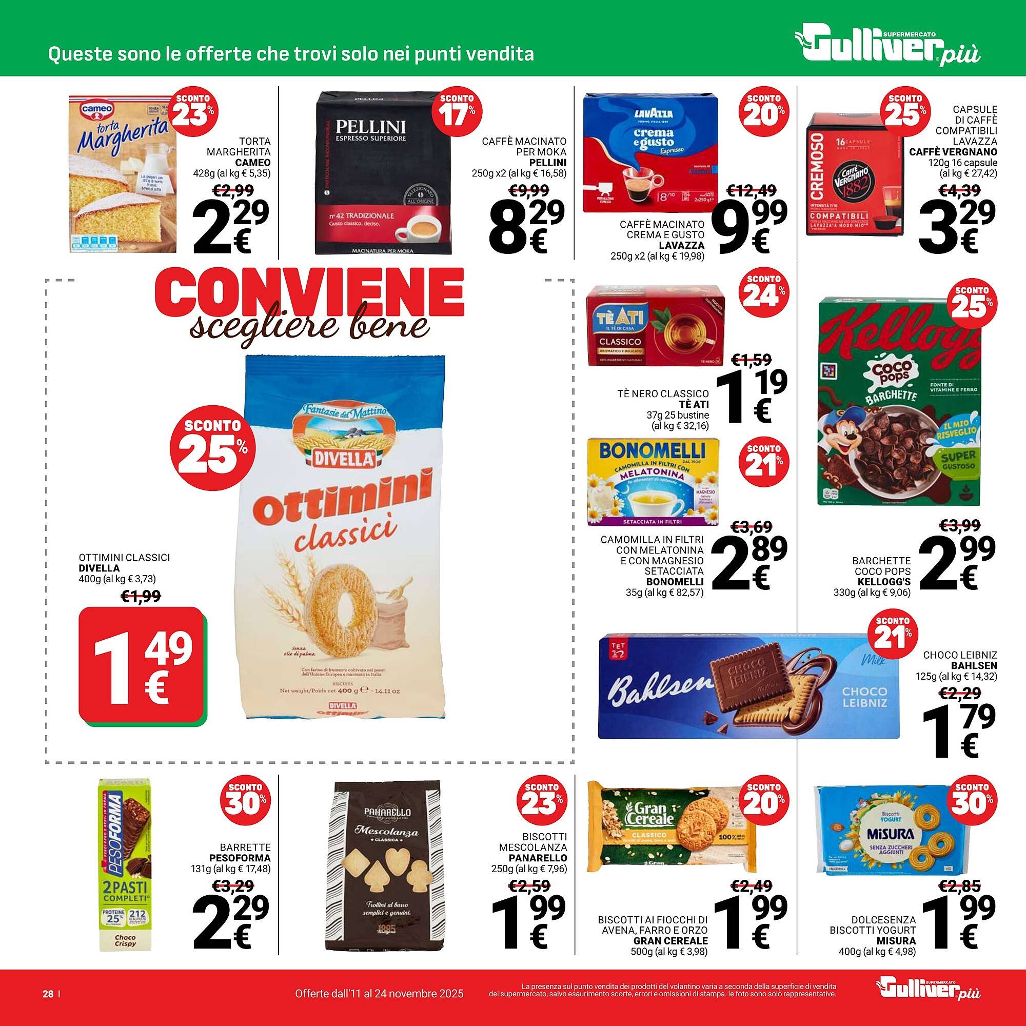 Volantino Supermercati Gulliver (2025-11-11 - 2025-11-24)