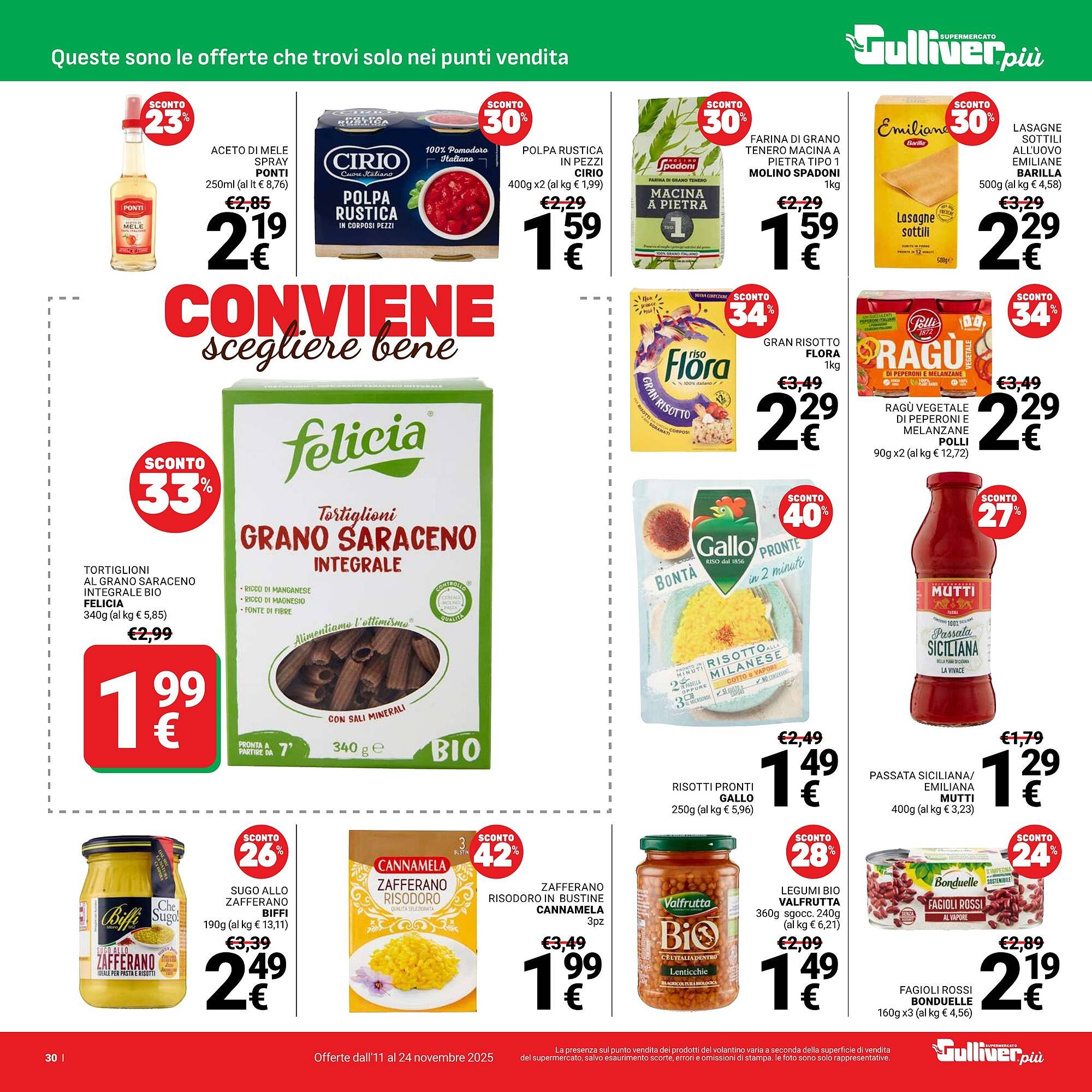 Volantino Supermercati Gulliver (2025-11-11 - 2025-11-24)