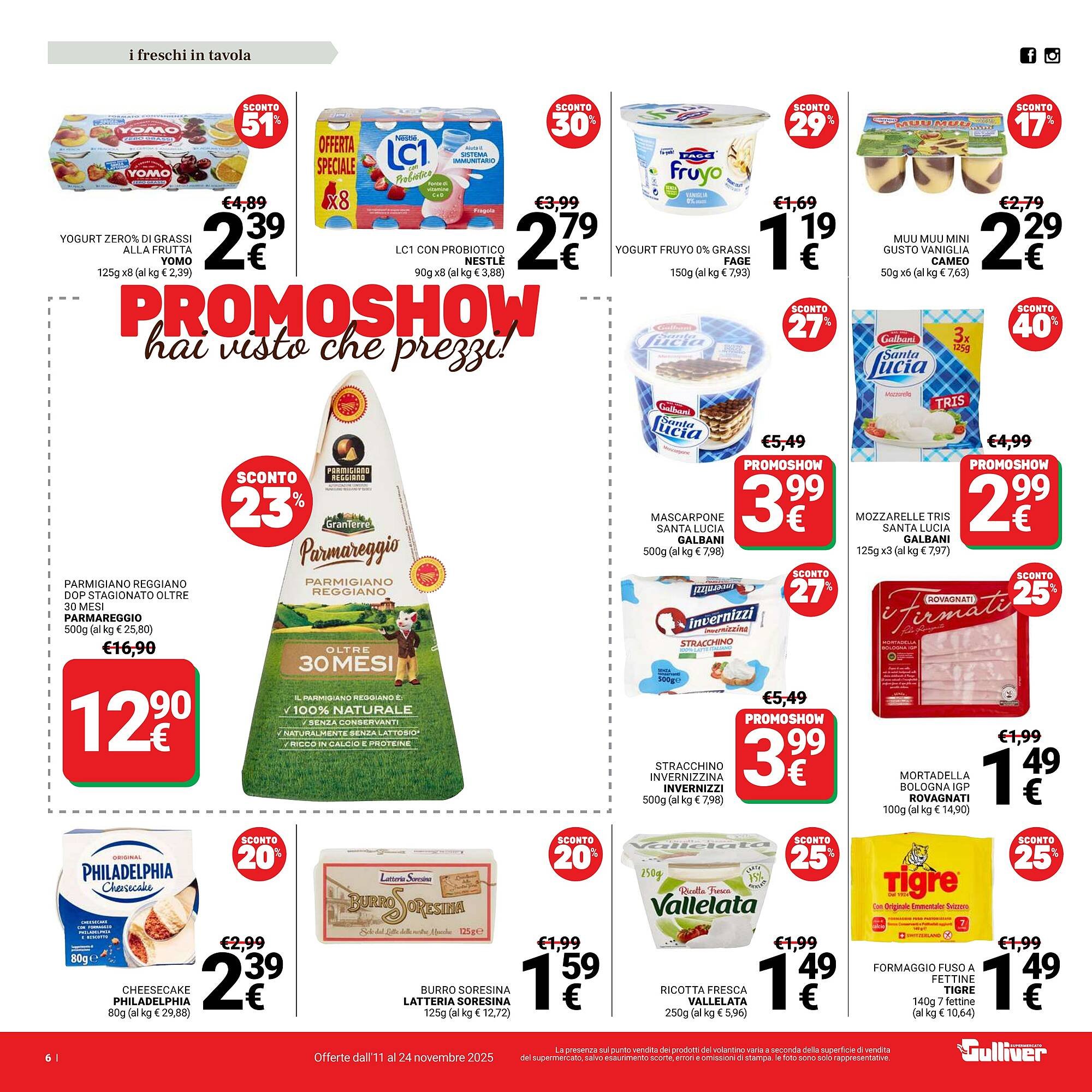 Volantino Supermercati Gulliver (2025-11-11 - 2025-11-24)