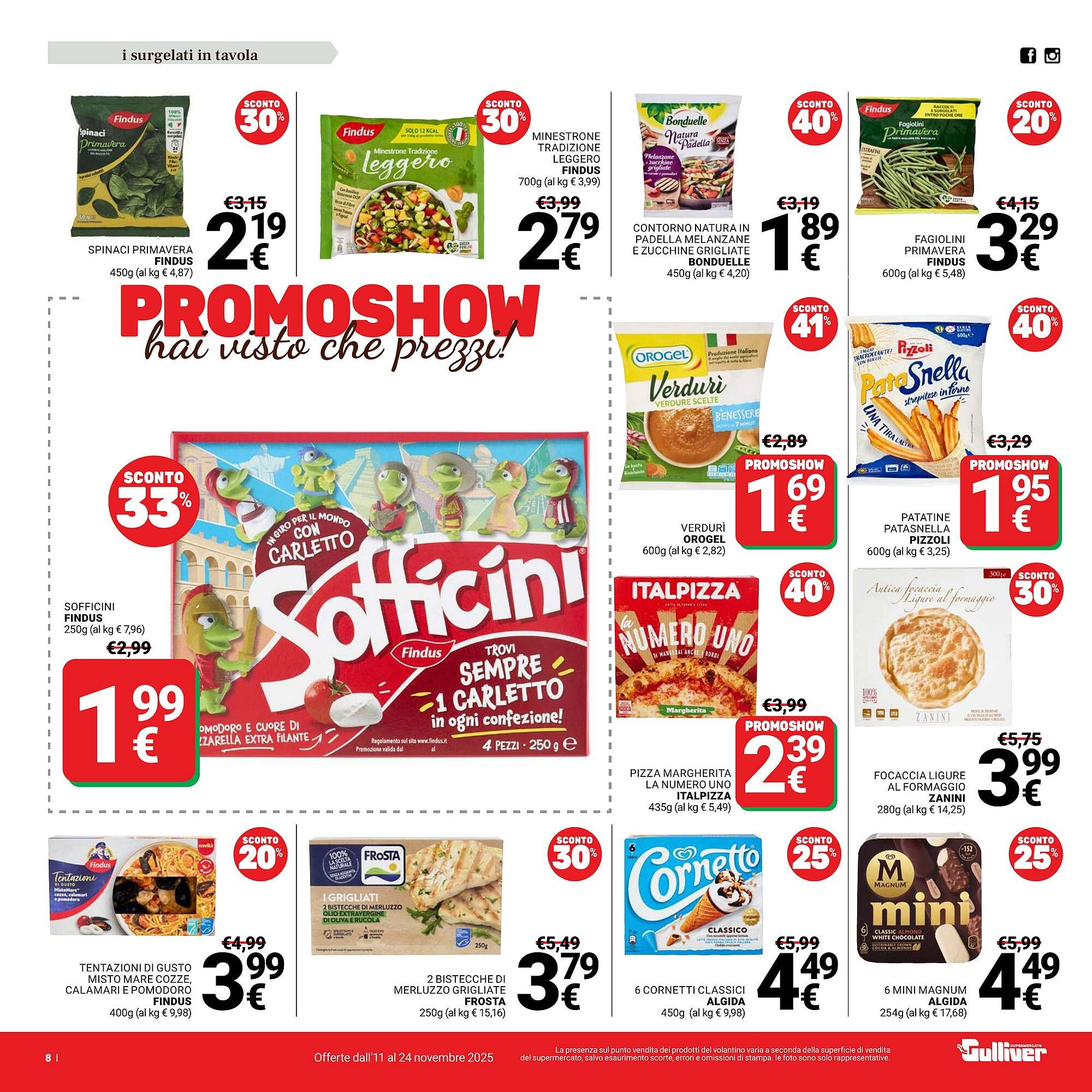Volantino Supermercati Gulliver (2025-11-11 - 2025-11-24)