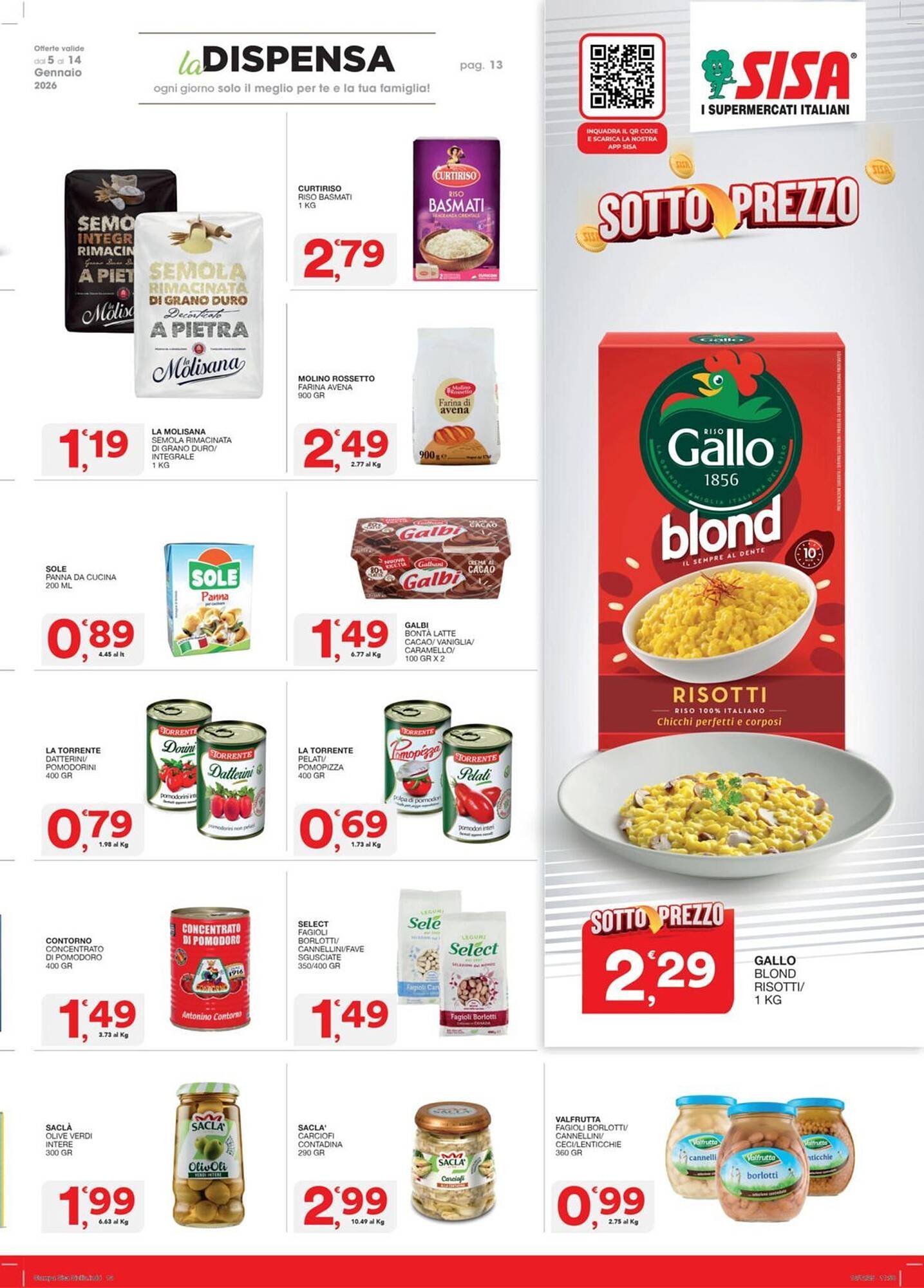 Volantino Sisa (2026-01-05 - 2026-01-14)