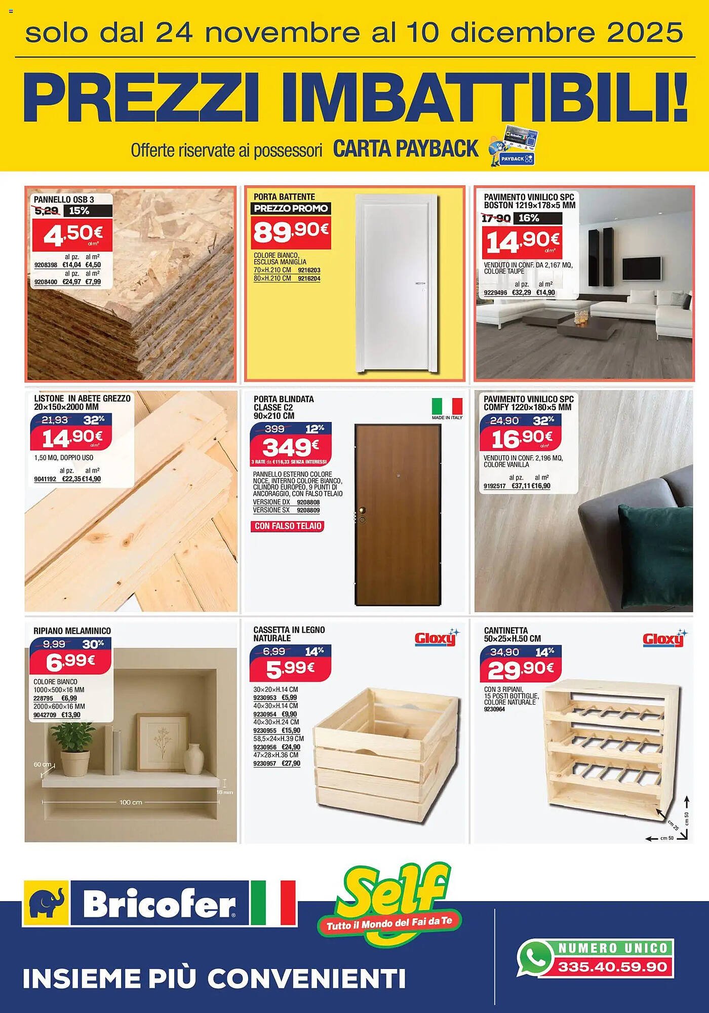 Volantino Self (2025-11-24 - 2025-12-10)