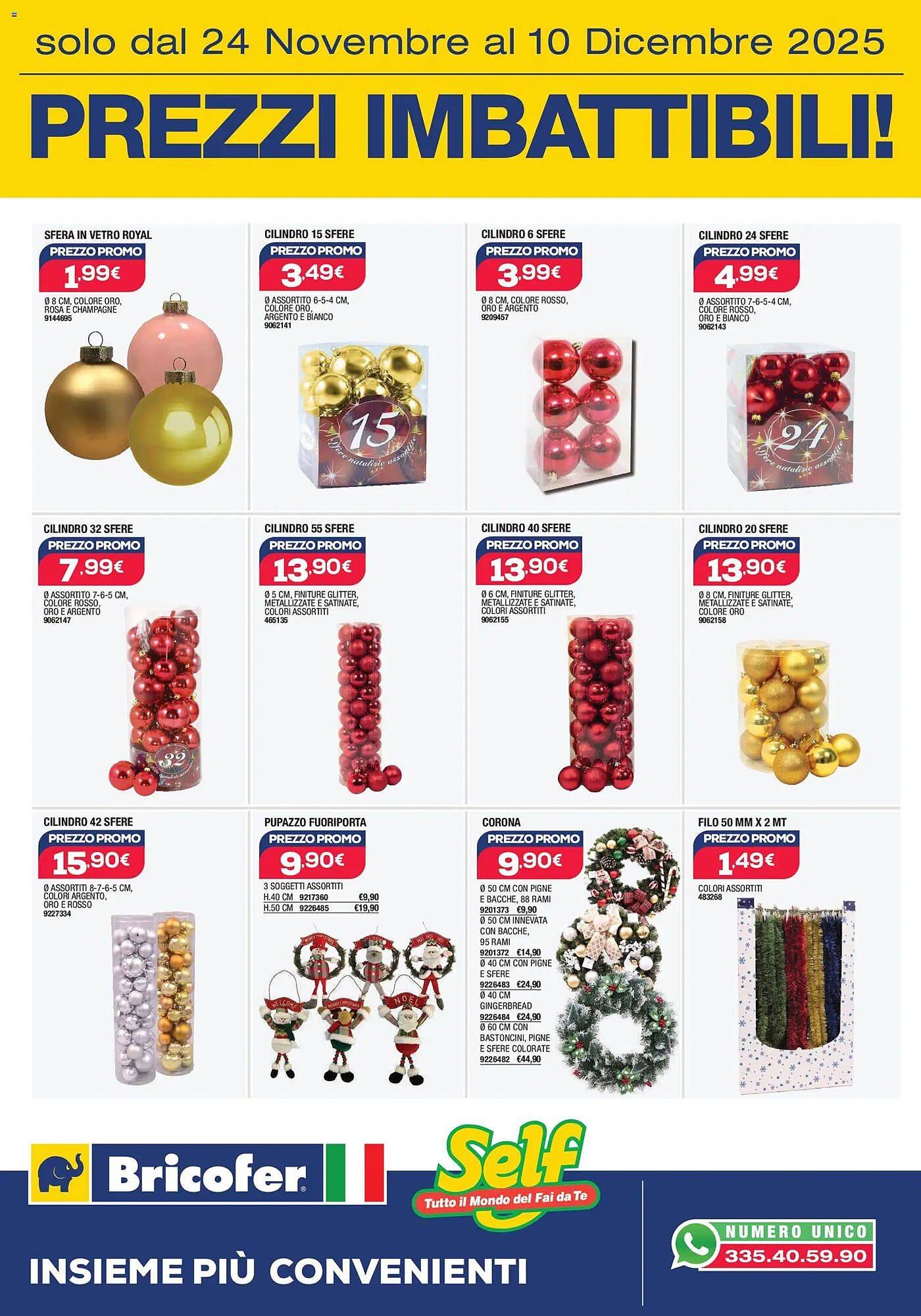 Volantino Self (2025-11-24 - 2025-12-10)