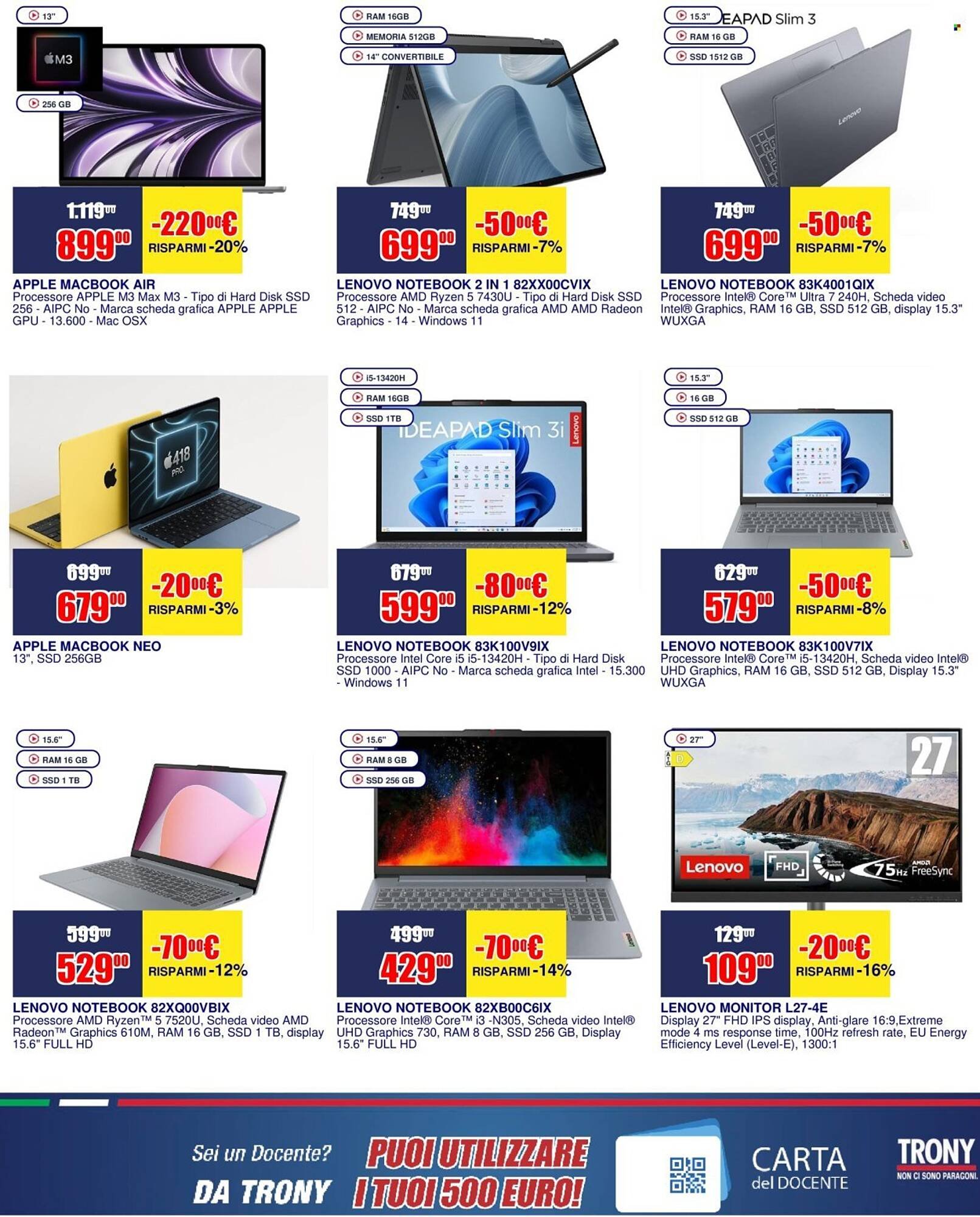 Volantino Trony (2026-04-16 - 2026-04-27)