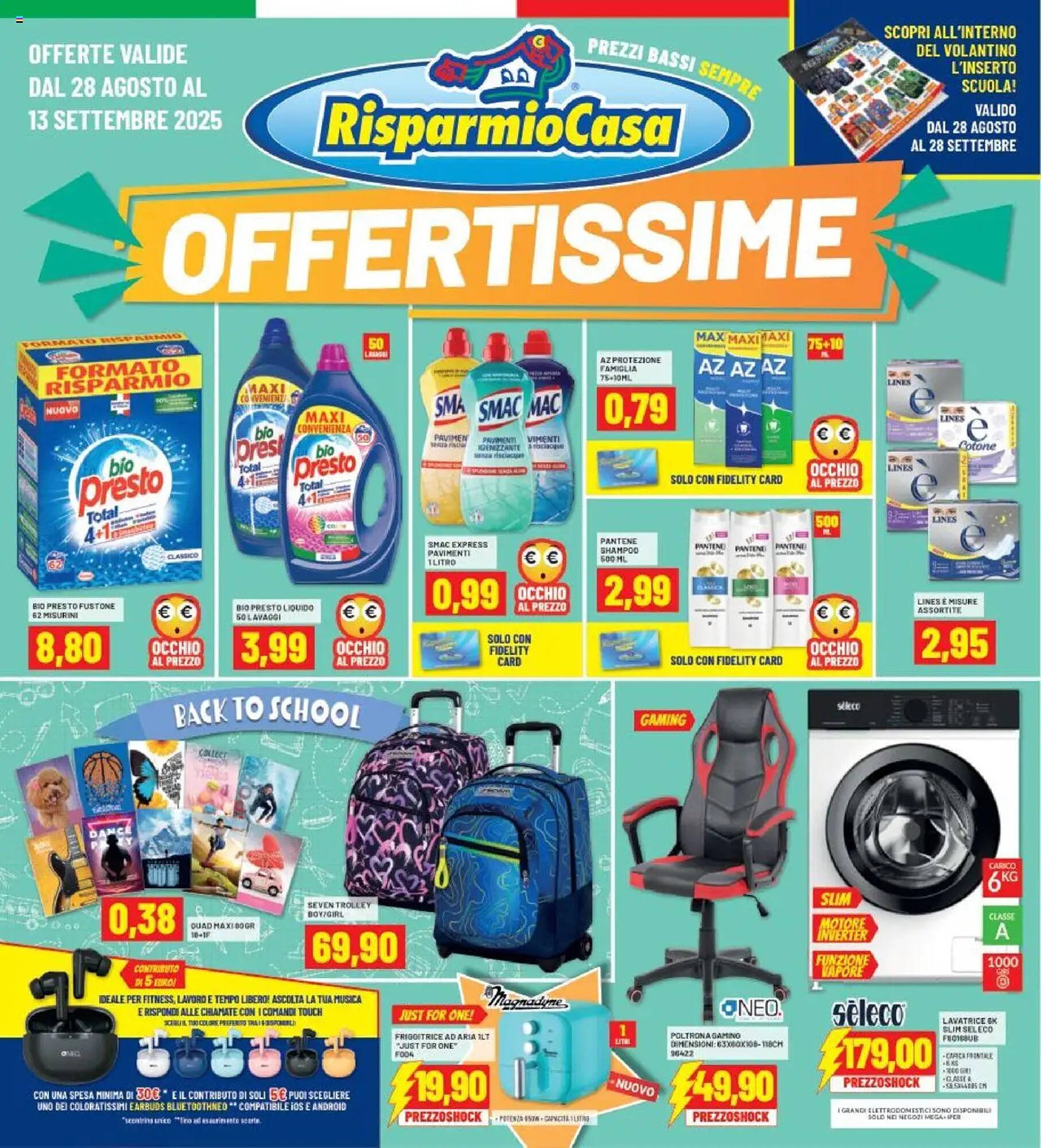 Volantino Risparmio Casa (2025-08-28 - 2025-09-13)