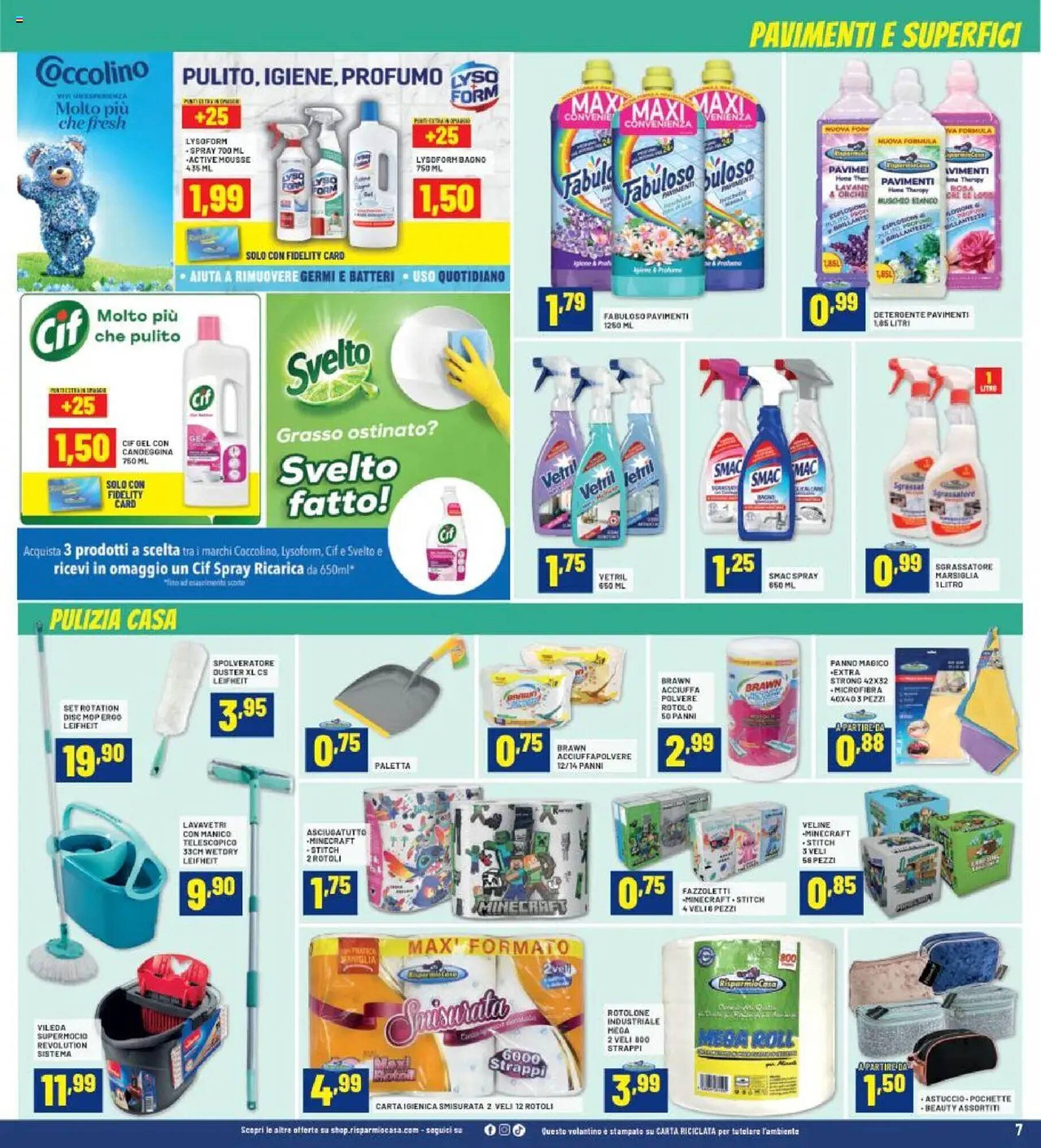 Volantino Risparmio Casa (2025-08-28 - 2025-09-13)