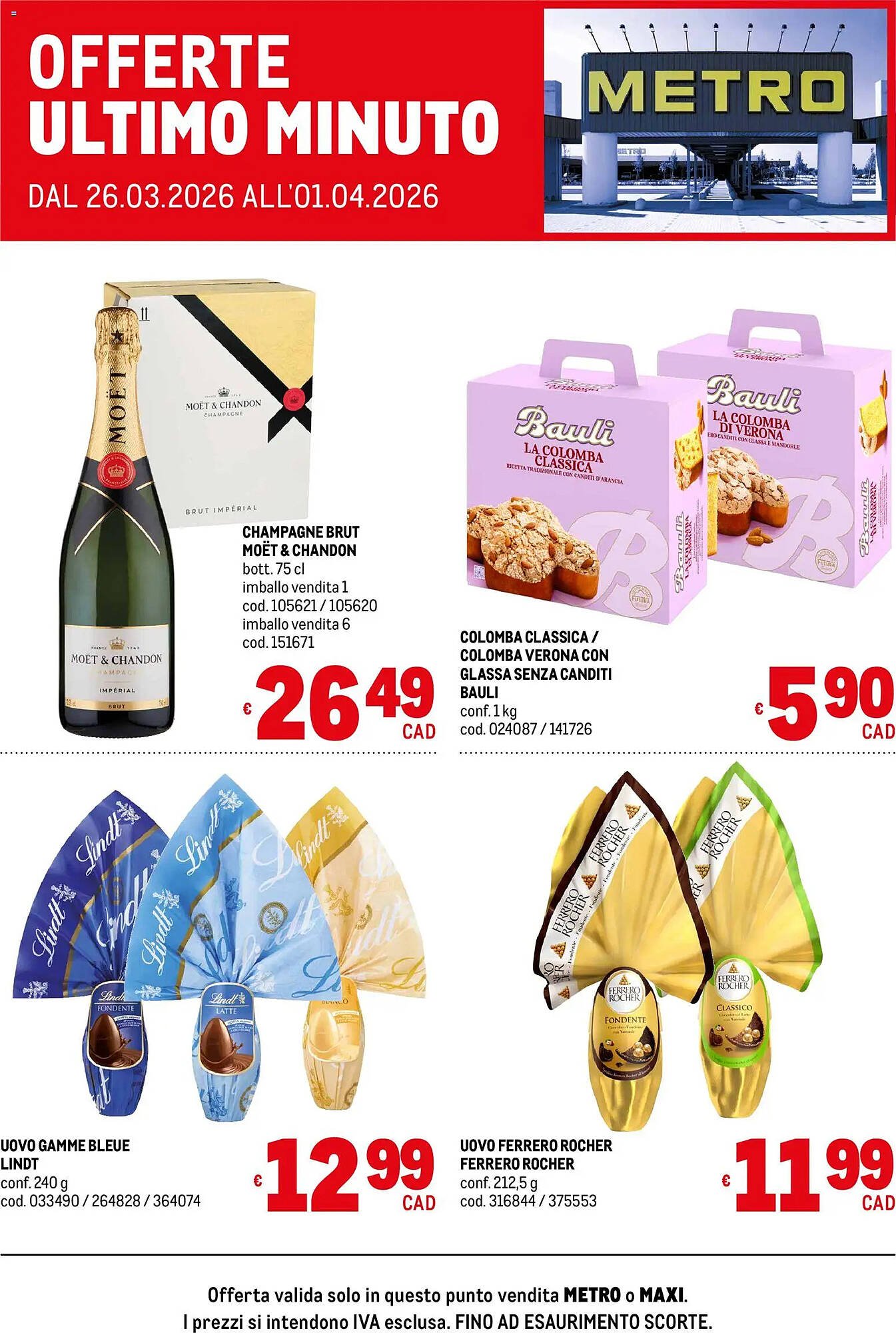 Volantino Metro (2026-03-26 - 2026-04-01)