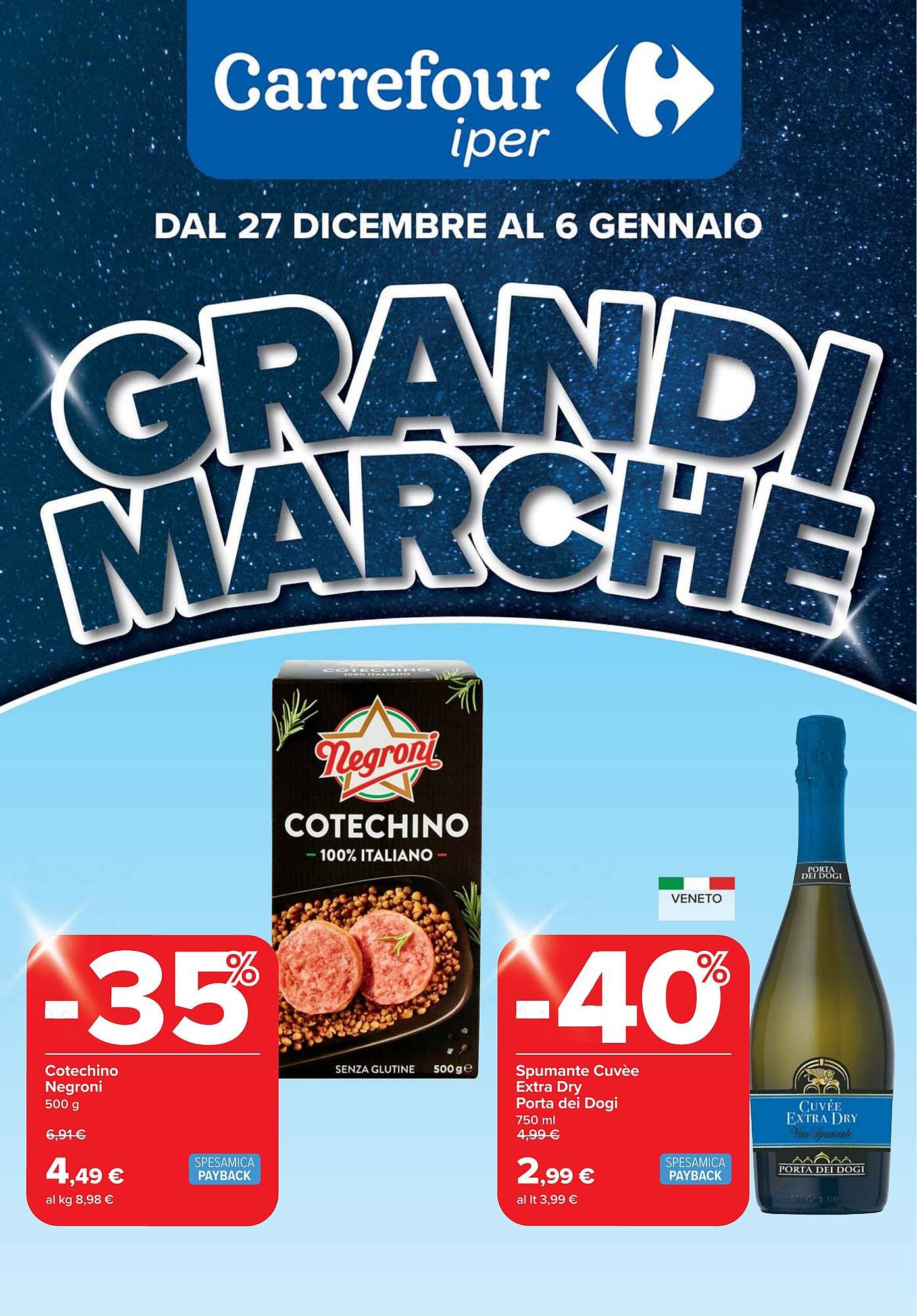 Volantino Carrefour (2025-12-27 - 2026-01-06)