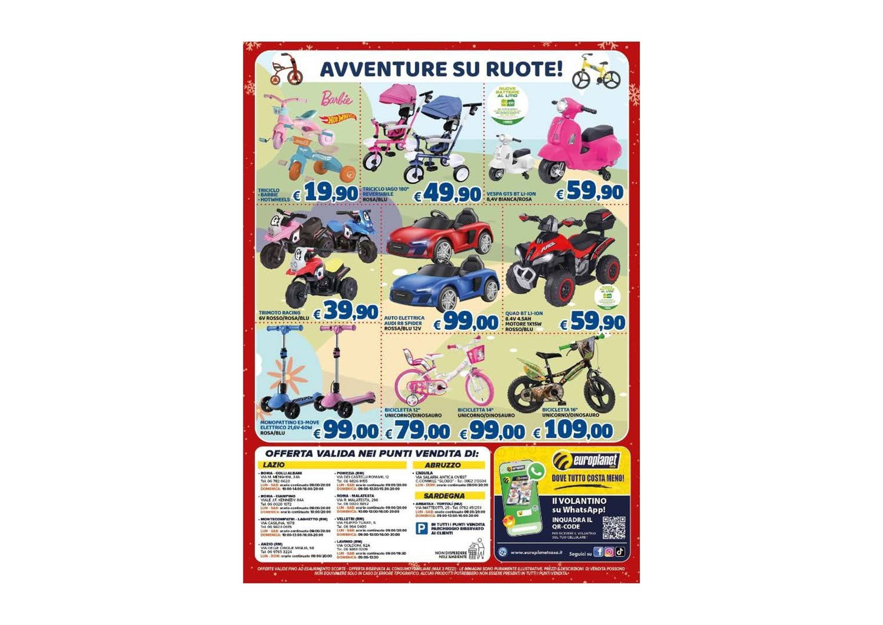 Volantino Europlanet Casa (2025-12-10 - 2026-01-06)