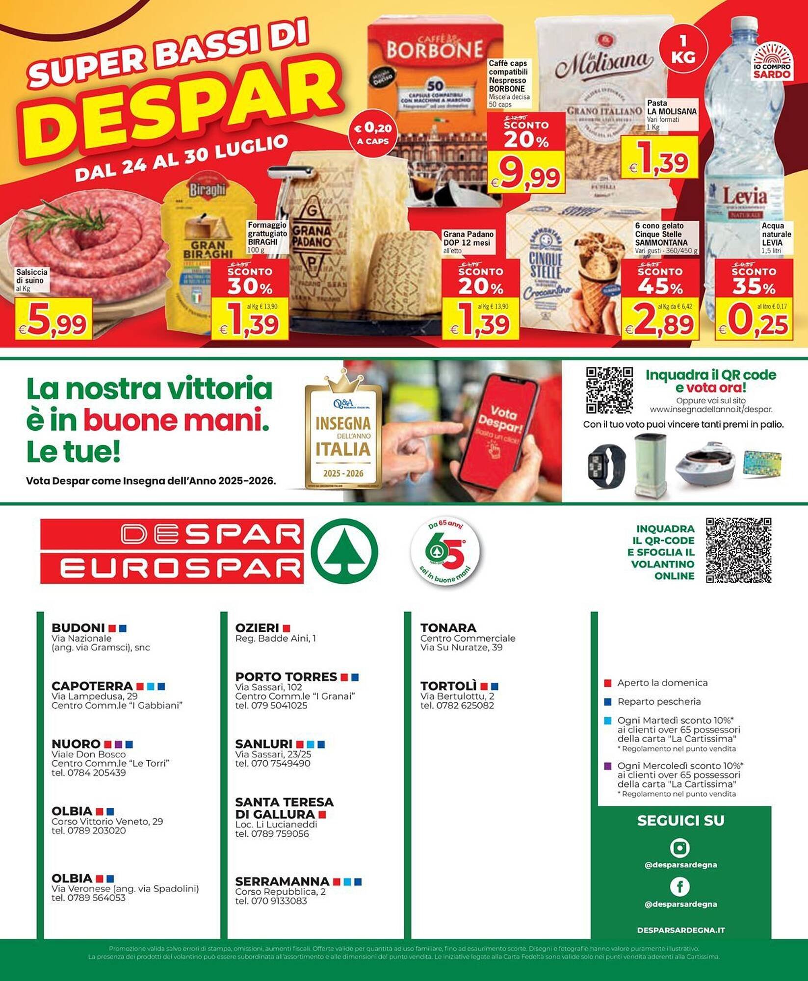 Volantino Despar (2025-07-17 - 2025-07-30)
