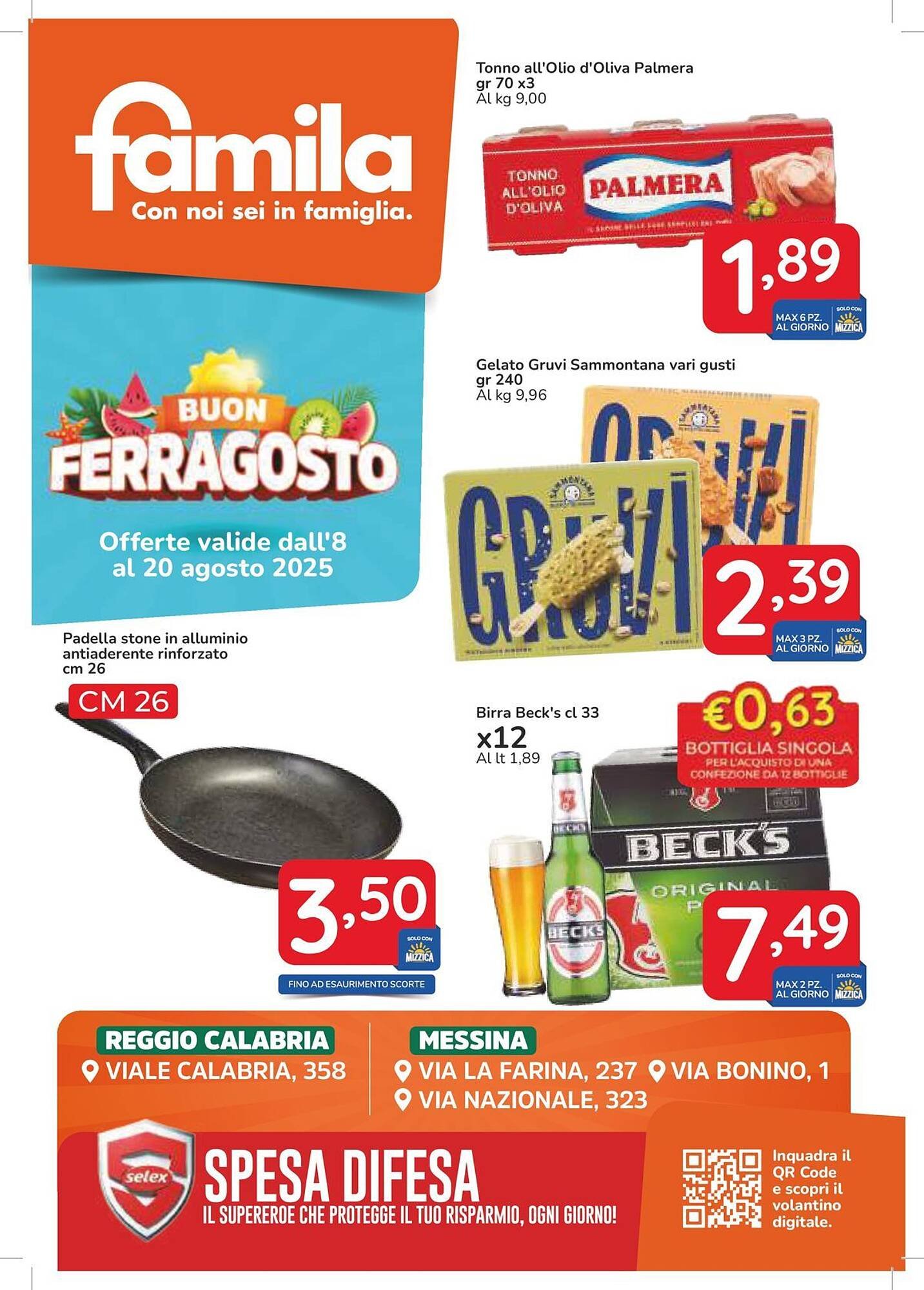Volantino Famila (2025-08-08 - 2025-08-20)