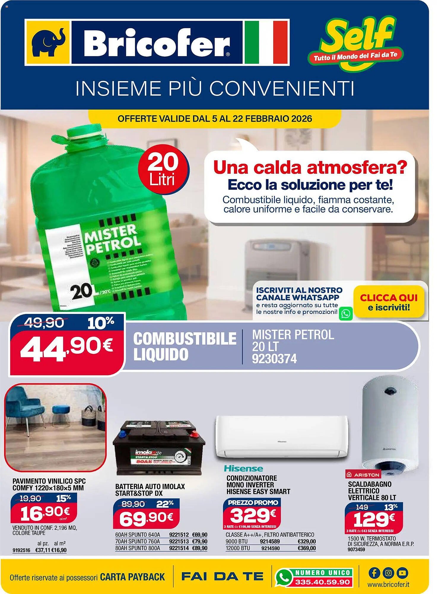 Volantino Self (2026-02-05 - 2026-02-22)