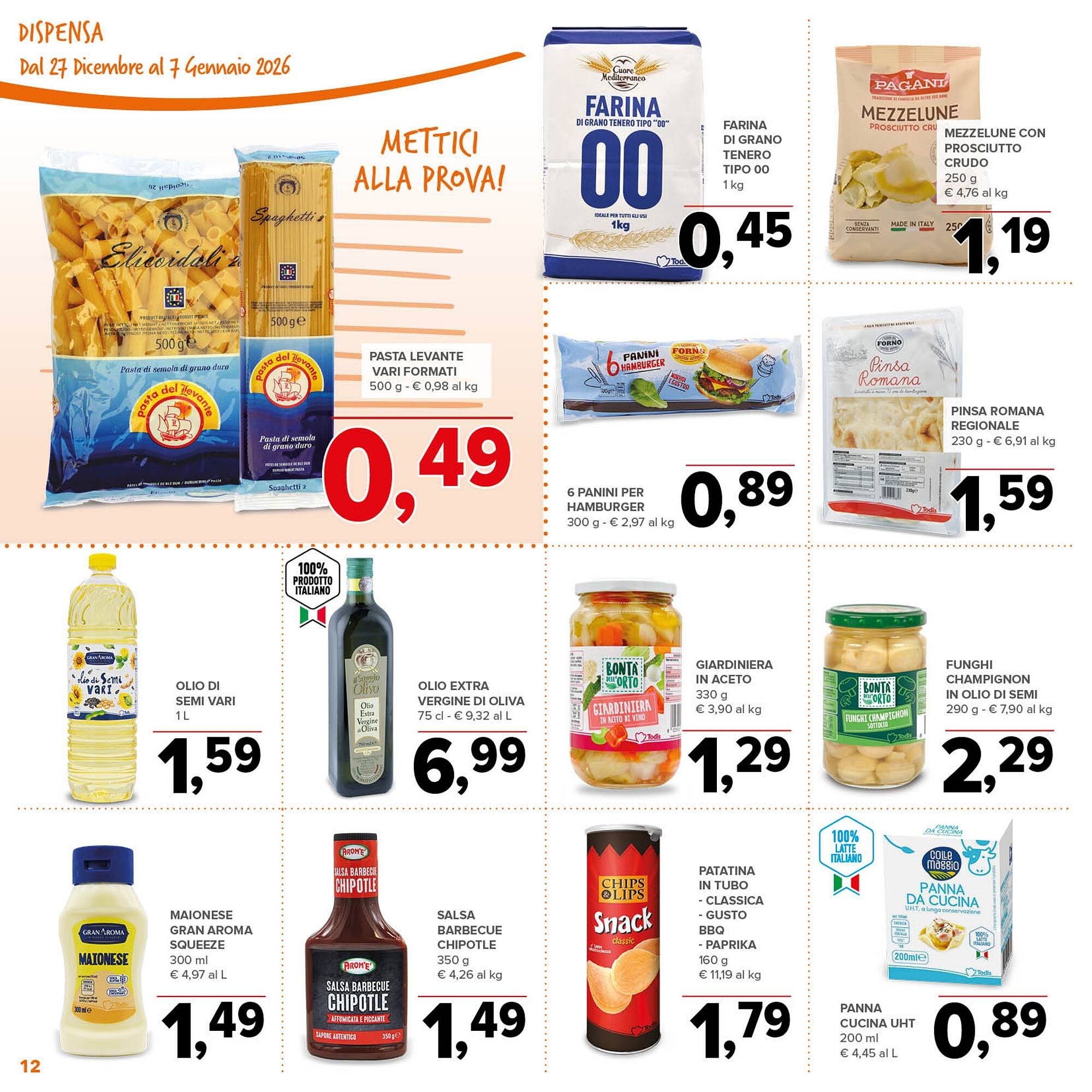 Volantino Todis (2025-12-27 - 2026-01-07)