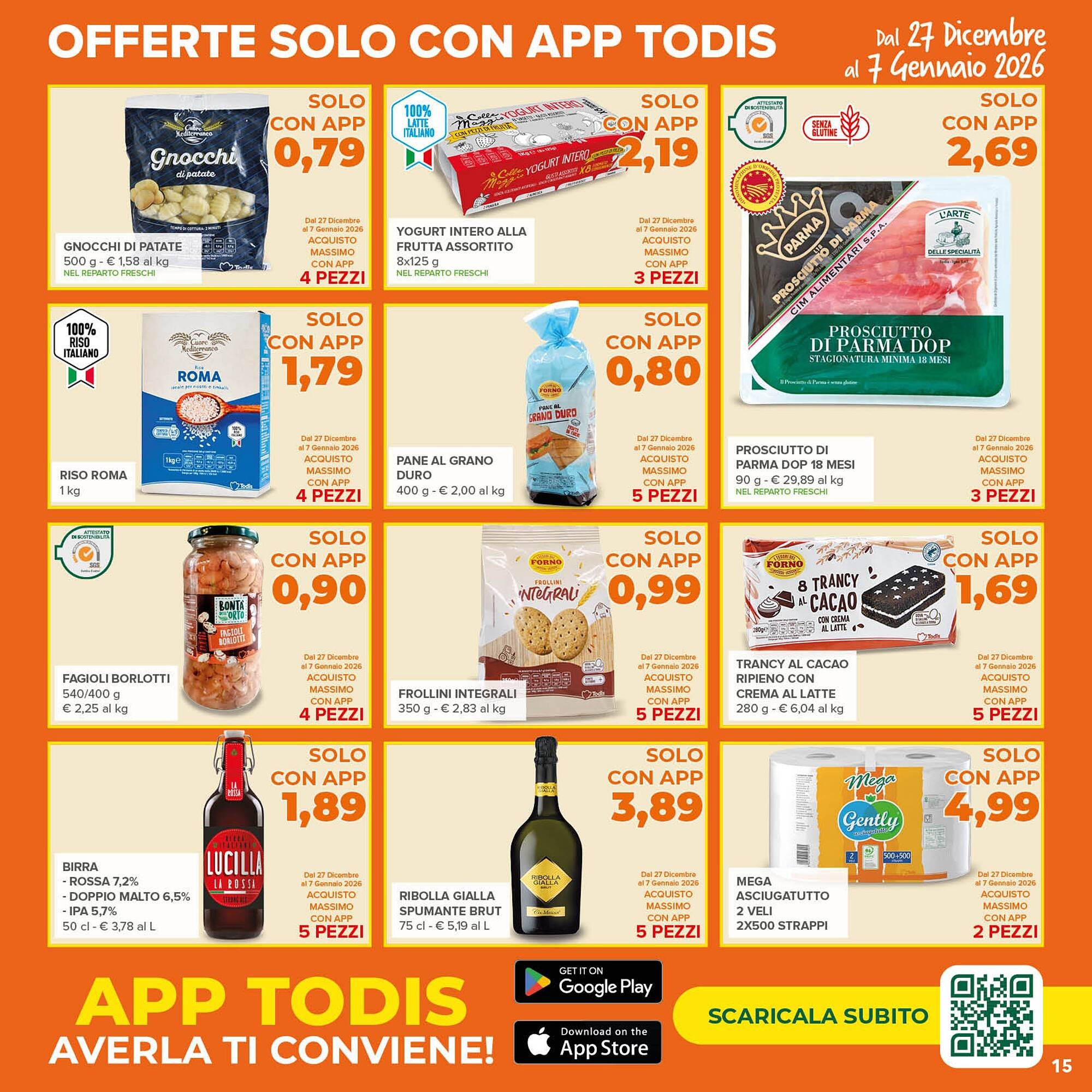Volantino Todis (2025-12-27 - 2026-01-07)