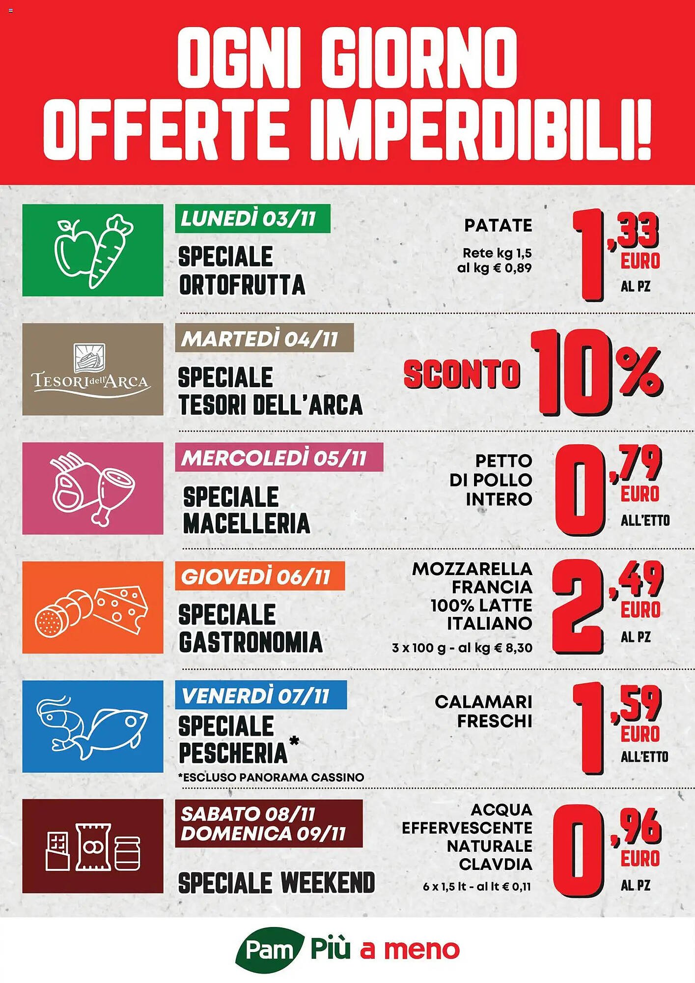 Volantino Pam (2025-11-03 - 2025-11-09)