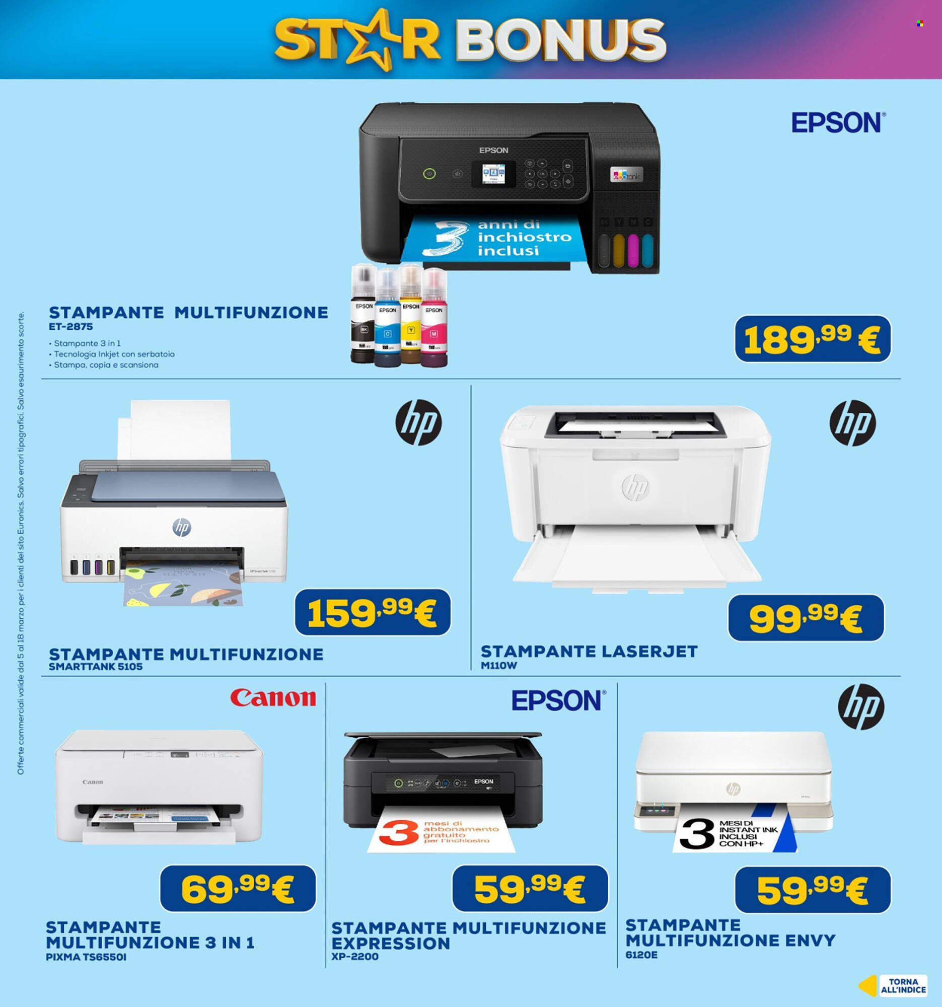 Volantino Euronics (2026-03-05 - 2026-03-18)