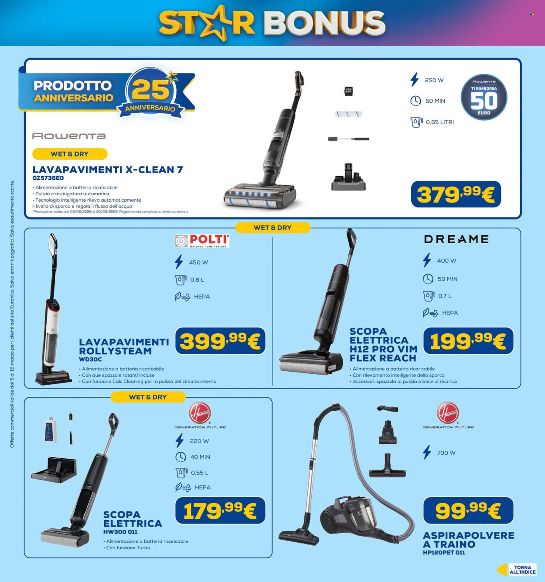Volantino Euronics (2026-03-05 - 2026-03-18)