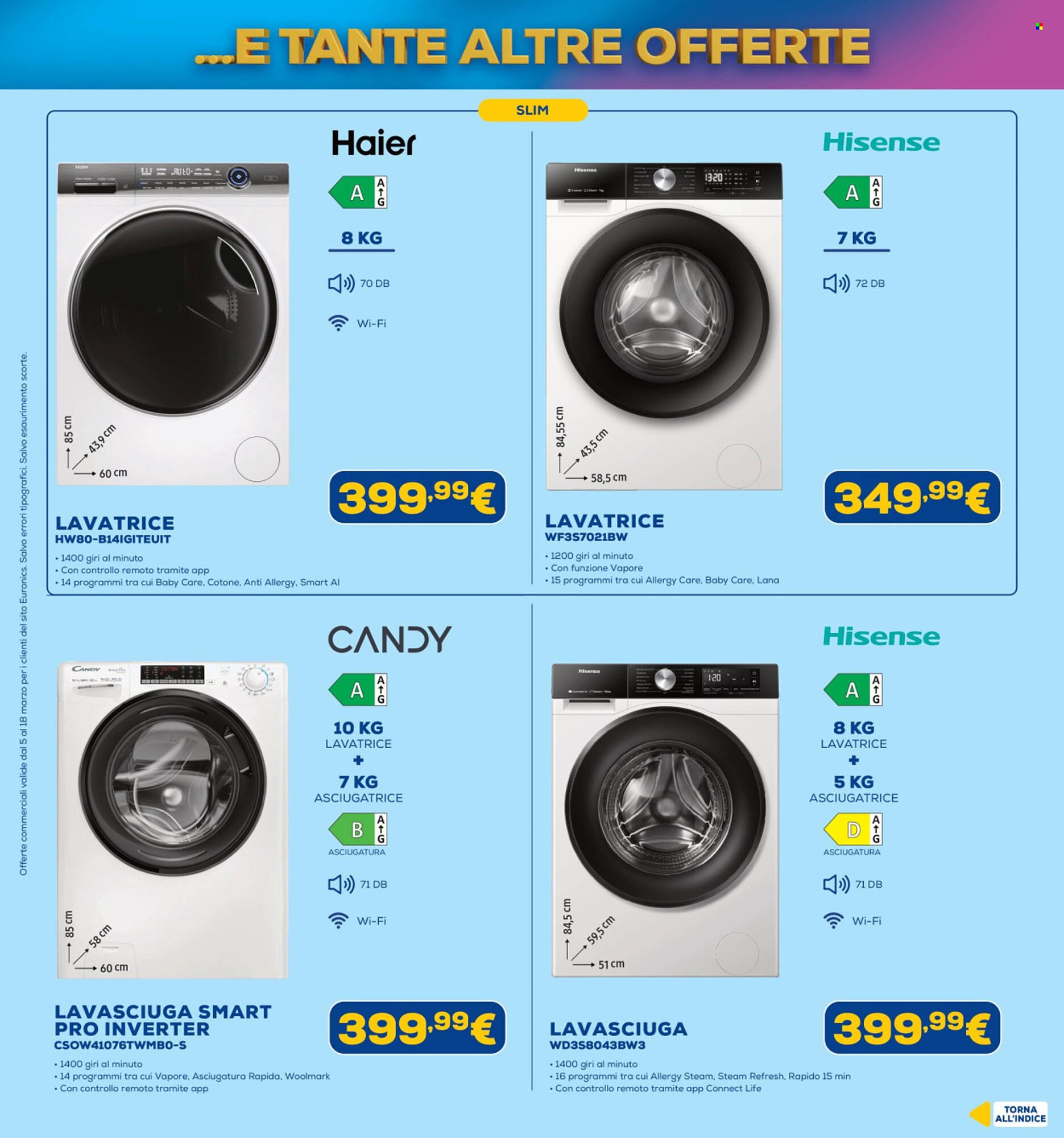 Volantino Euronics (2026-03-05 - 2026-03-18)