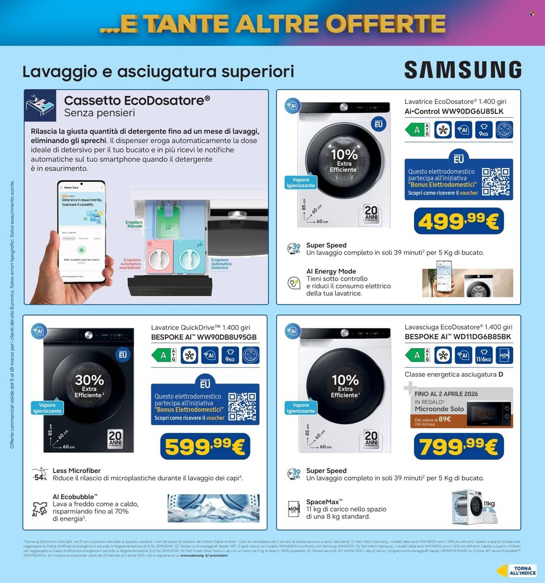 Volantino Euronics (2026-03-05 - 2026-03-18)
