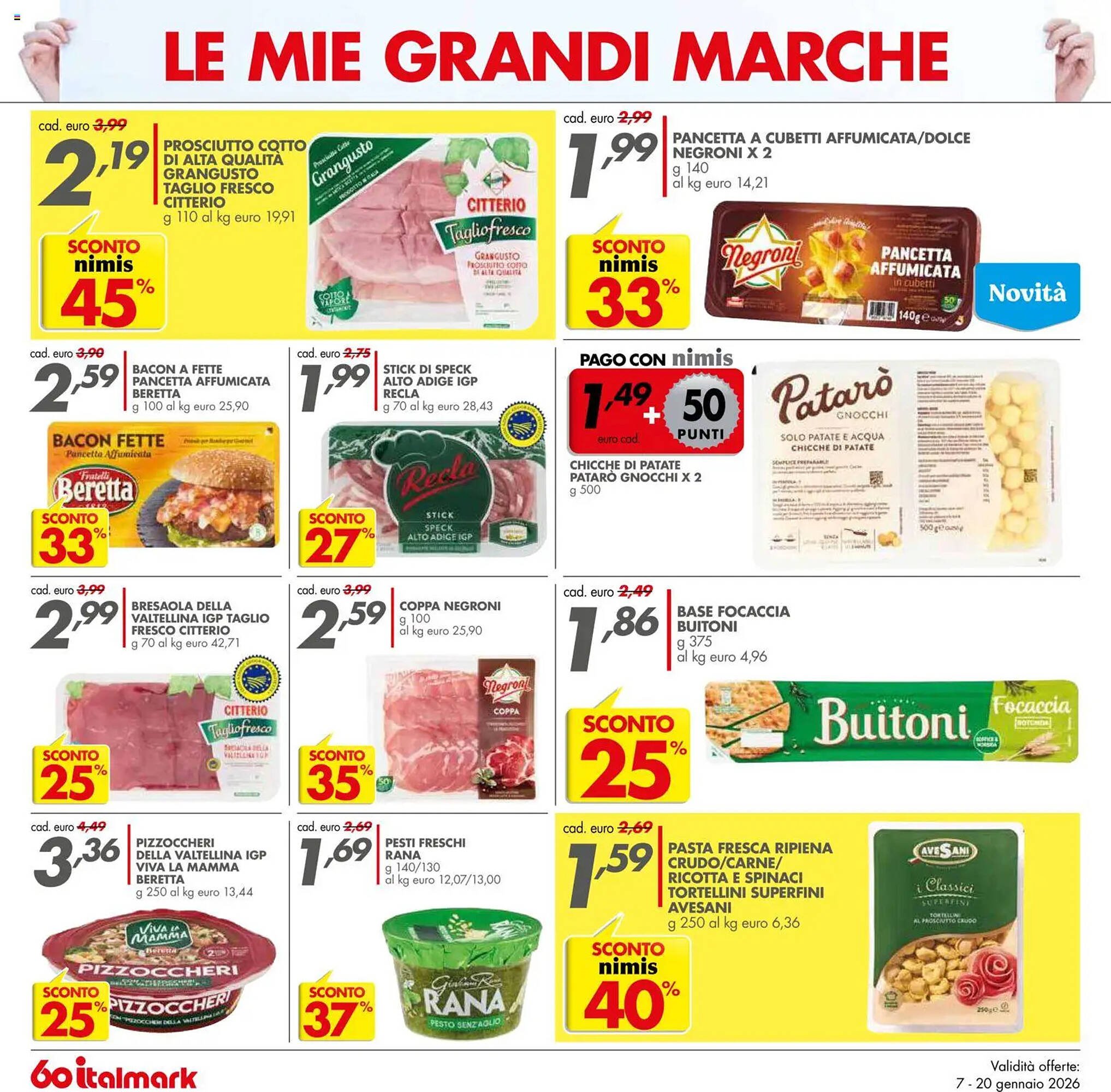 Volantino Italmark (2026-01-07 - 2026-01-20)