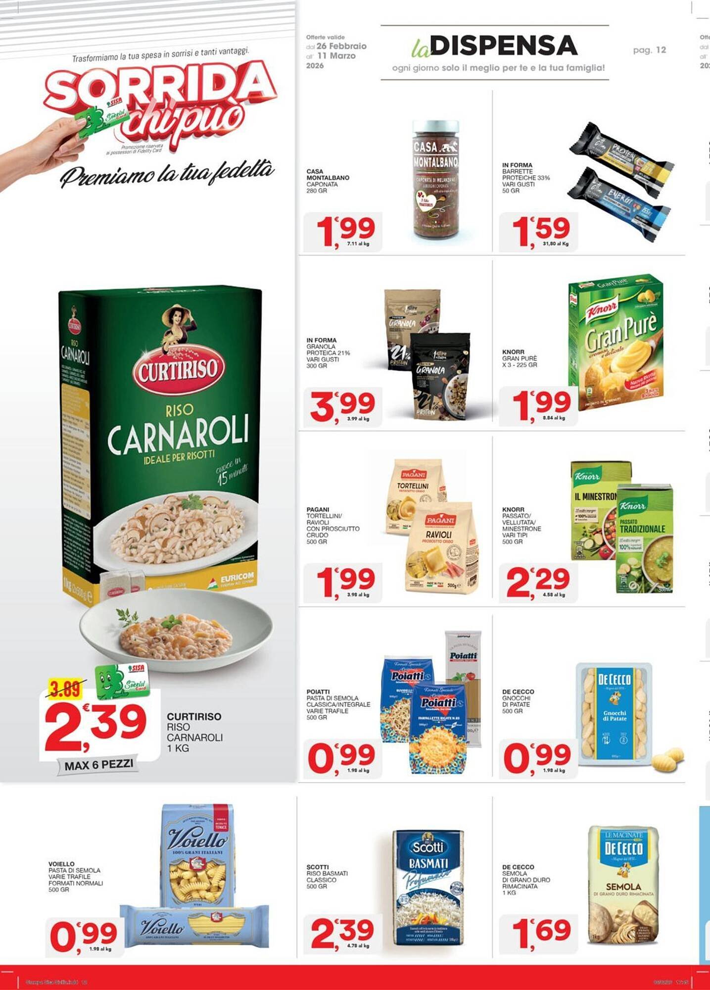 Volantino Sisa (2026-02-26 - 2026-03-11)