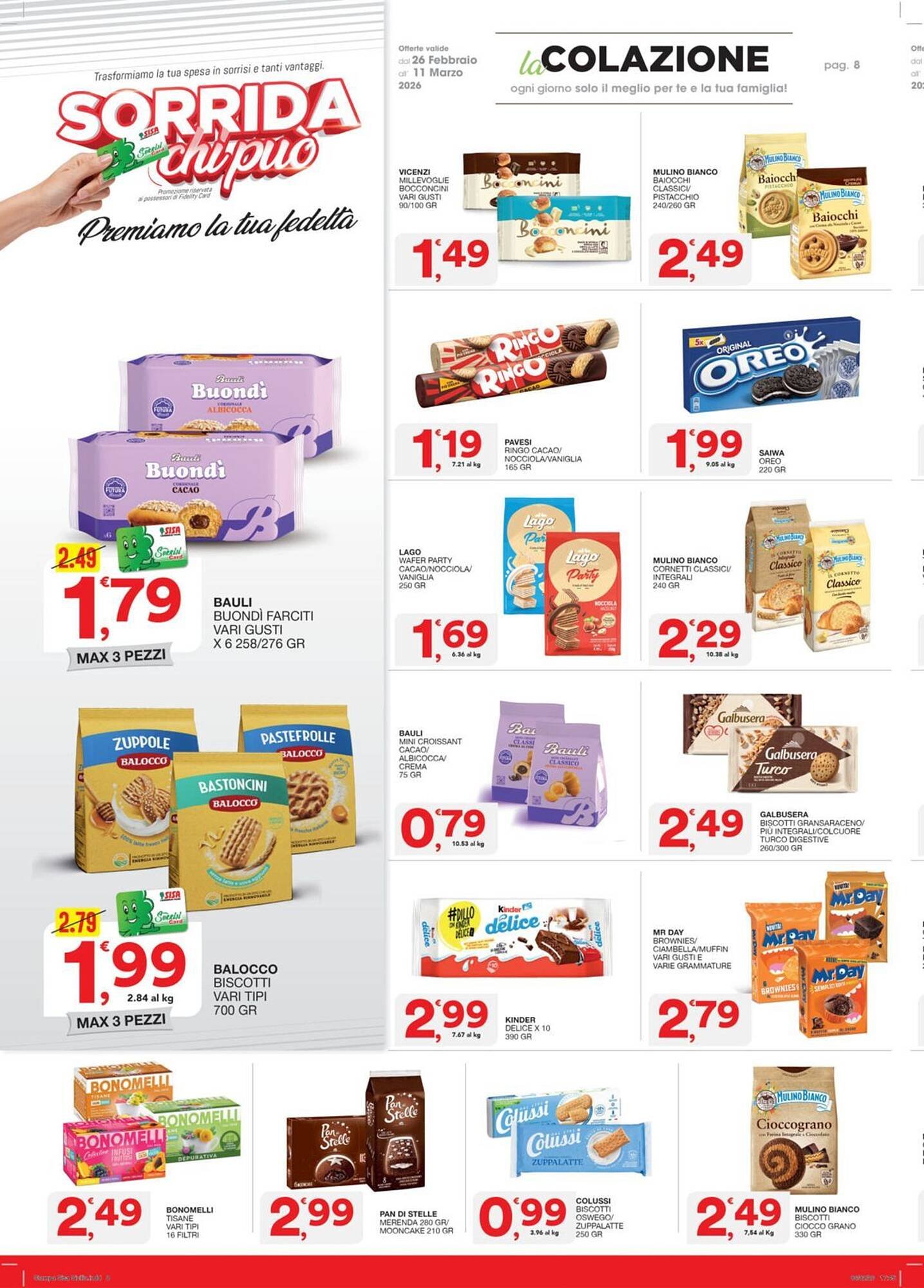 Volantino Sisa (2026-02-26 - 2026-03-11)