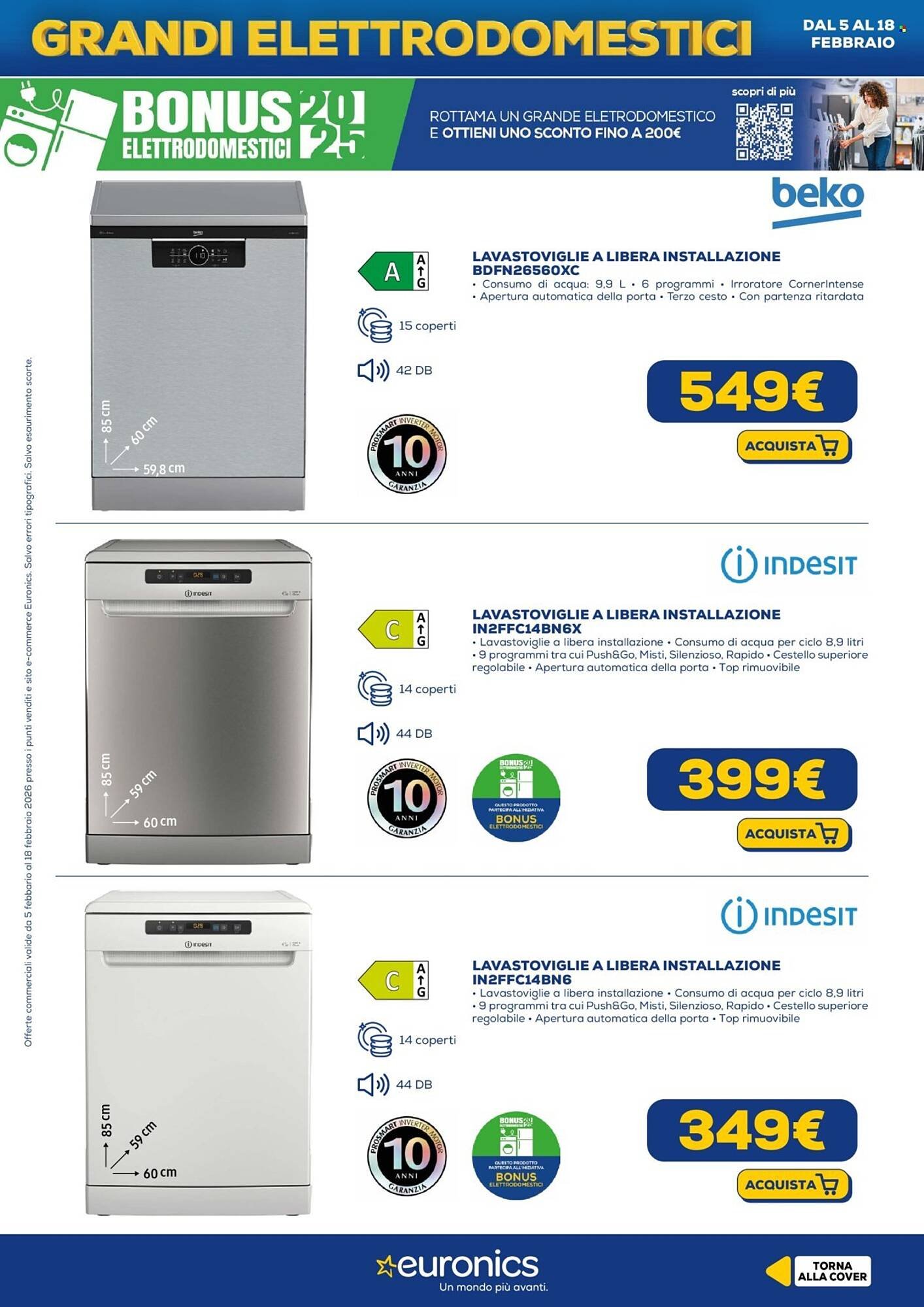 Volantino Euronics (2026-02-05 - 2026-02-18)