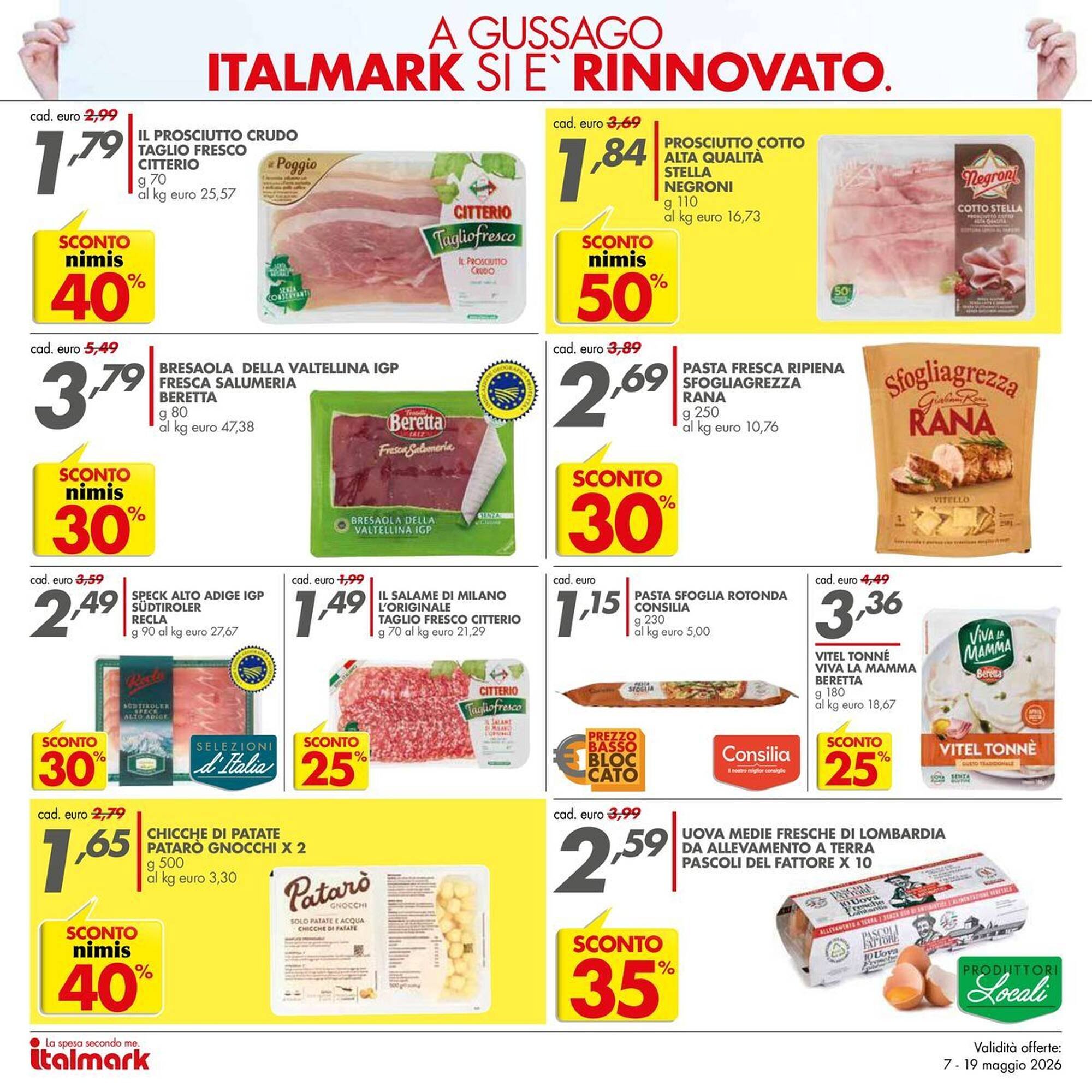 Volantino Italmark (2026-05-07 - 2026-05-19)
