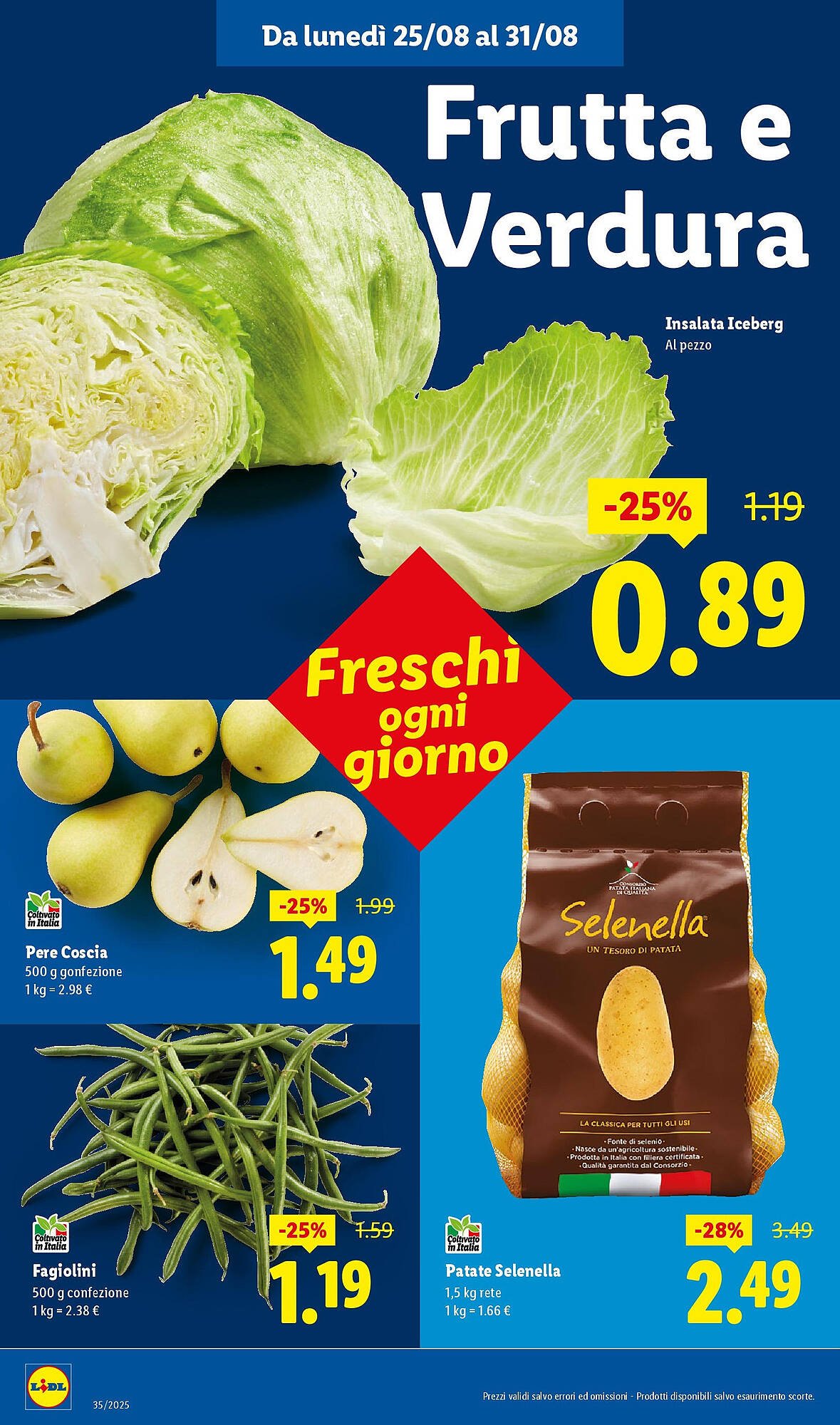 Volantino Lidl (2025-08-25 - 2025-08-31)