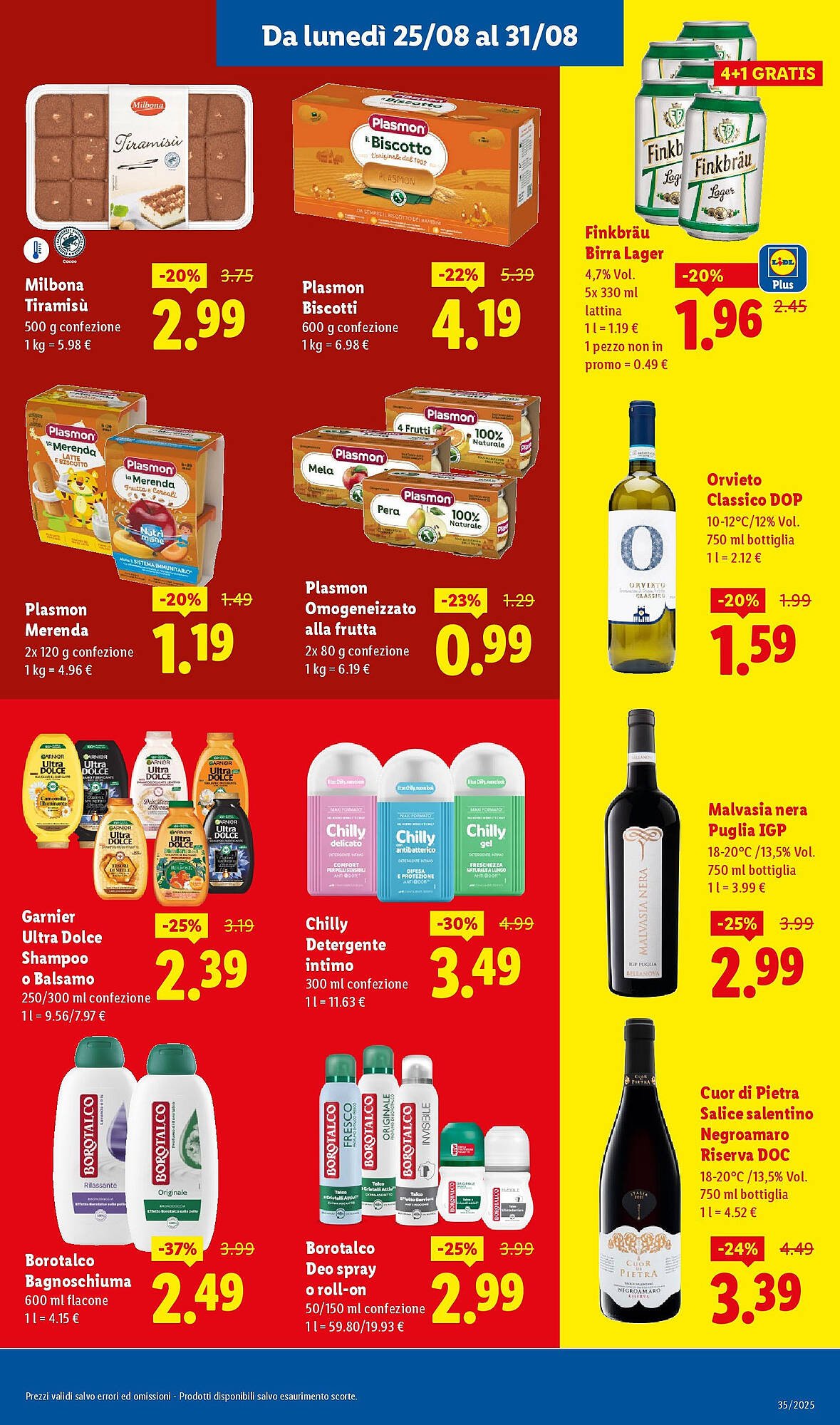 Volantino Lidl (2025-08-25 - 2025-08-31)