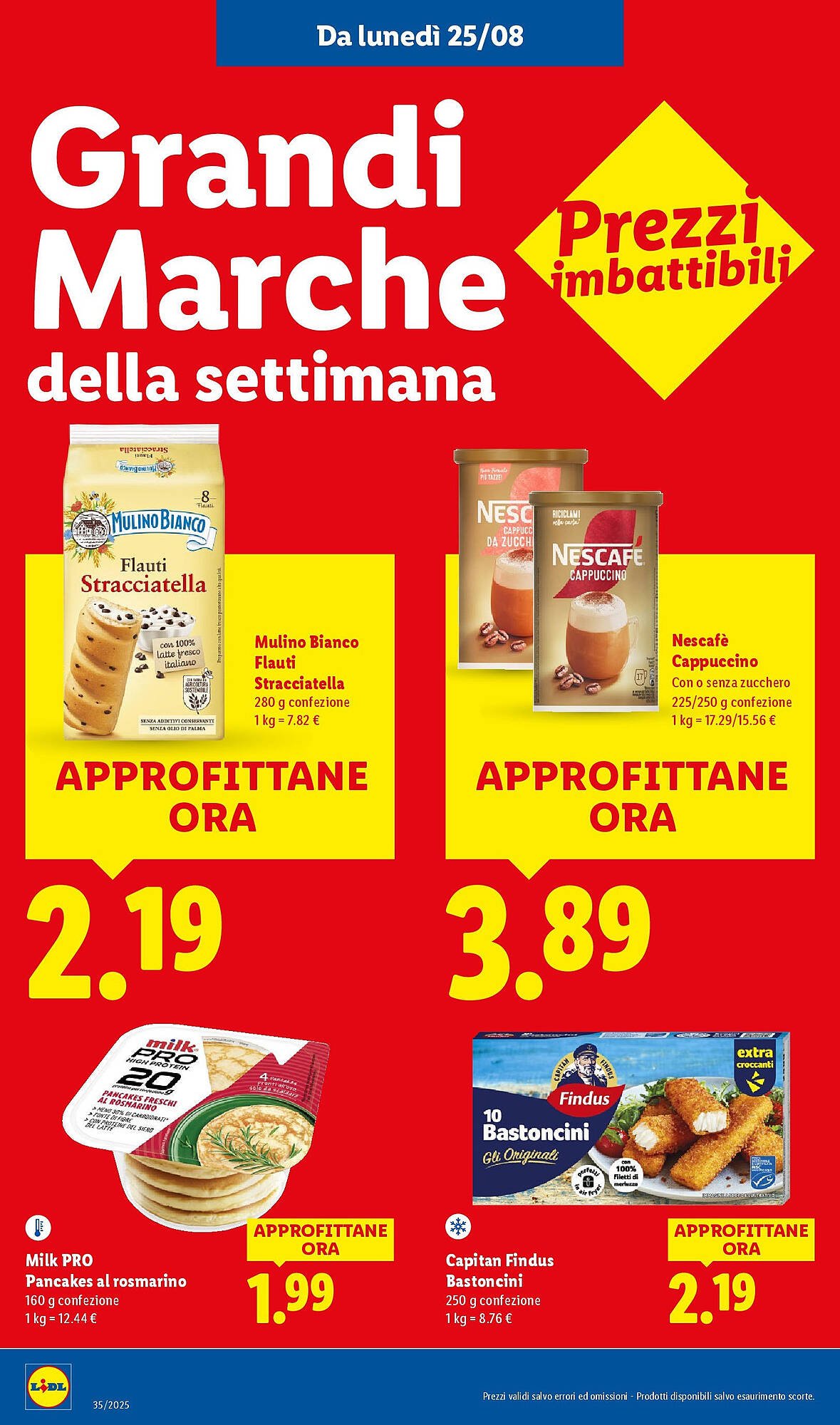 Volantino Lidl (2025-08-25 - 2025-08-31)