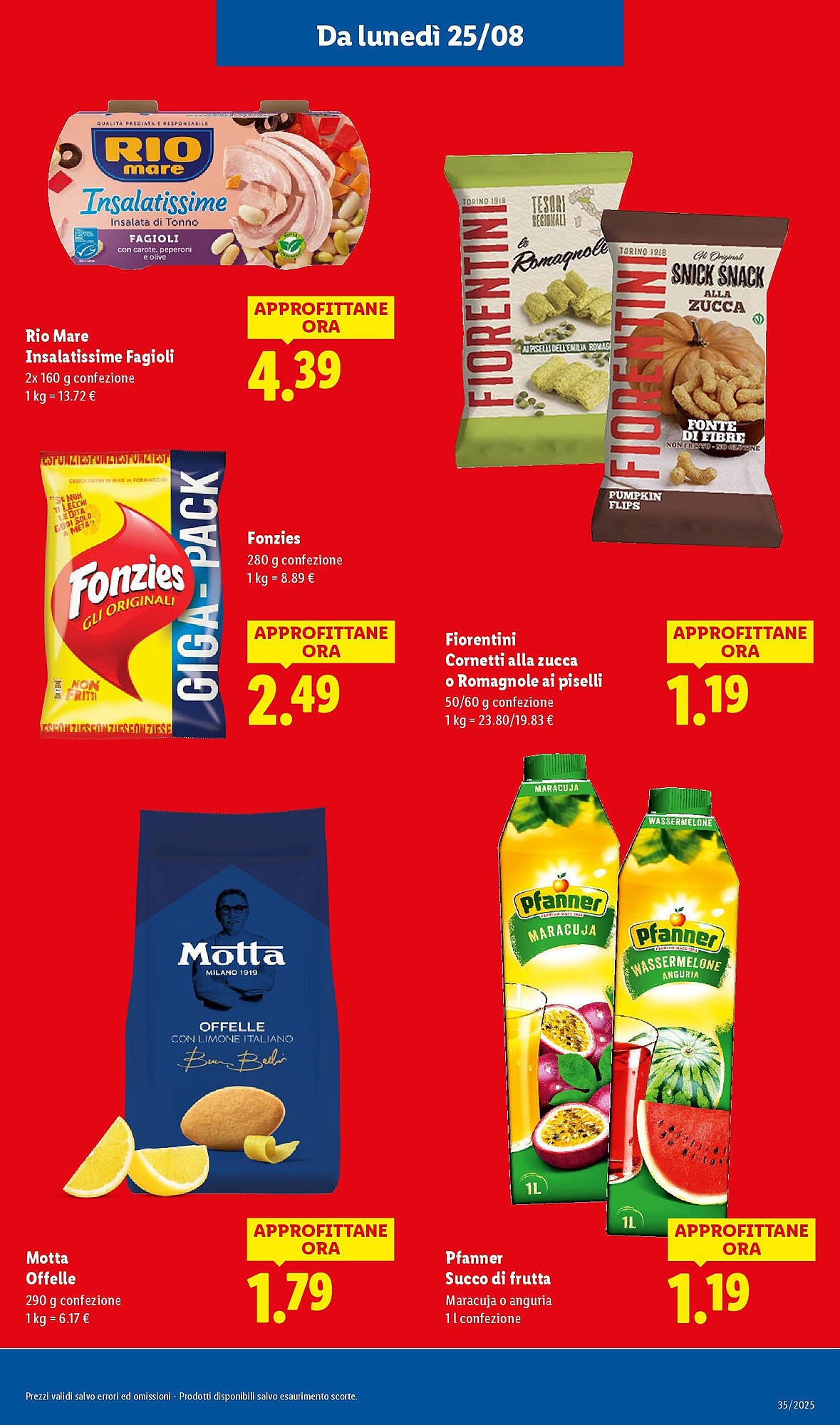 Volantino Lidl (2025-08-25 - 2025-08-31)
