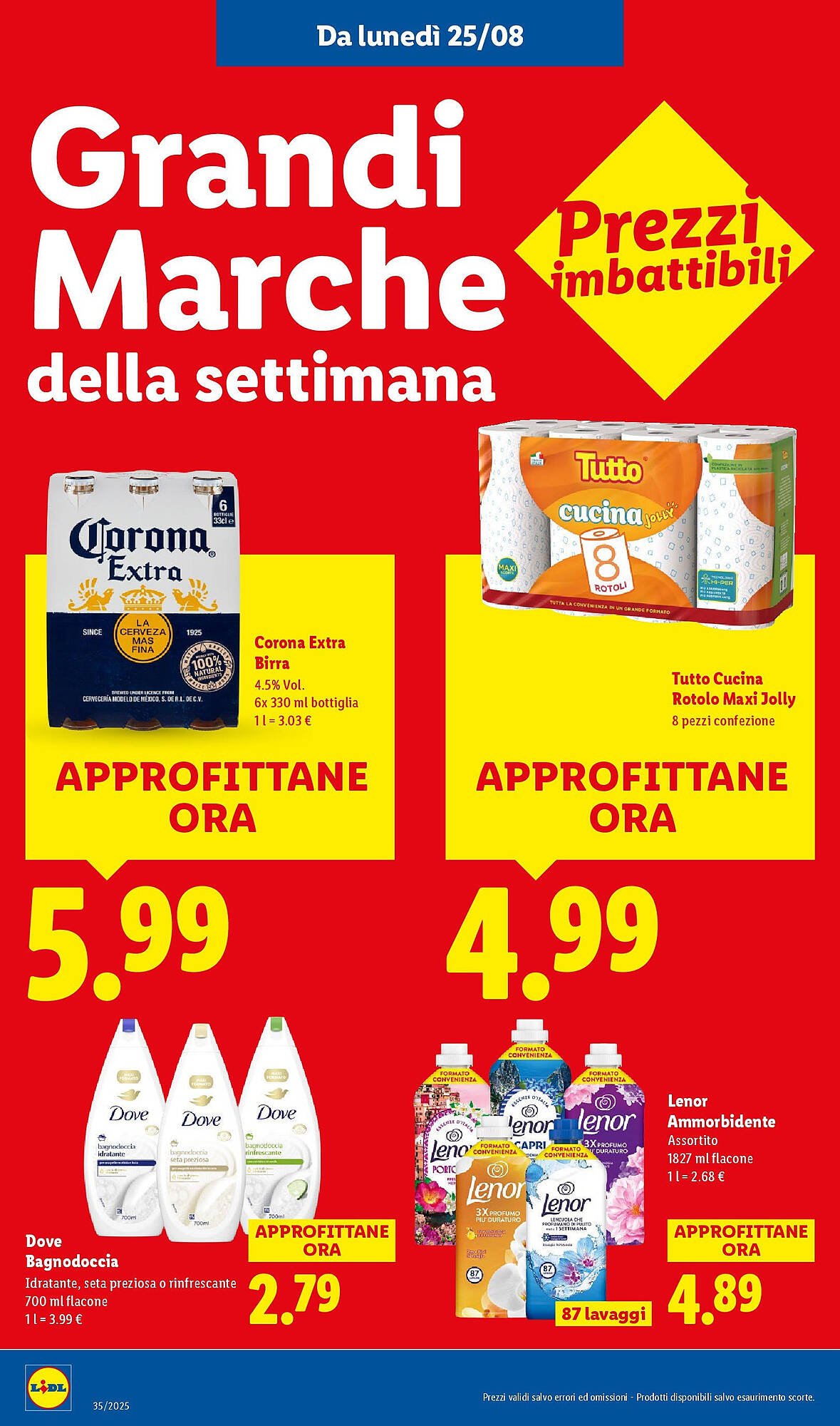 Volantino Lidl (2025-08-25 - 2025-08-31)