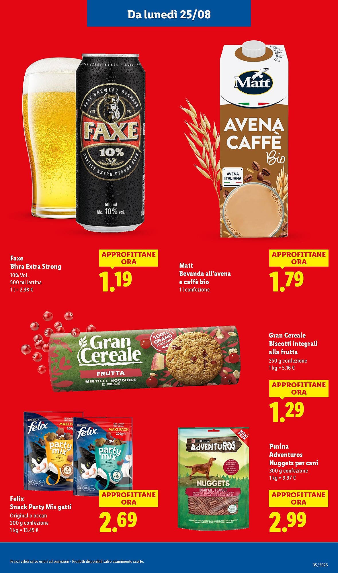 Volantino Lidl (2025-08-25 - 2025-08-31)