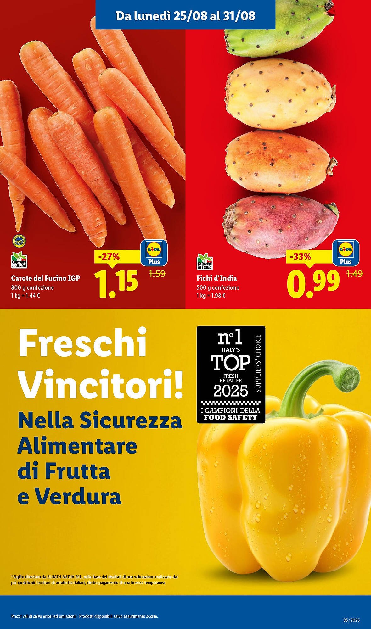 Volantino Lidl (2025-08-25 - 2025-08-31)