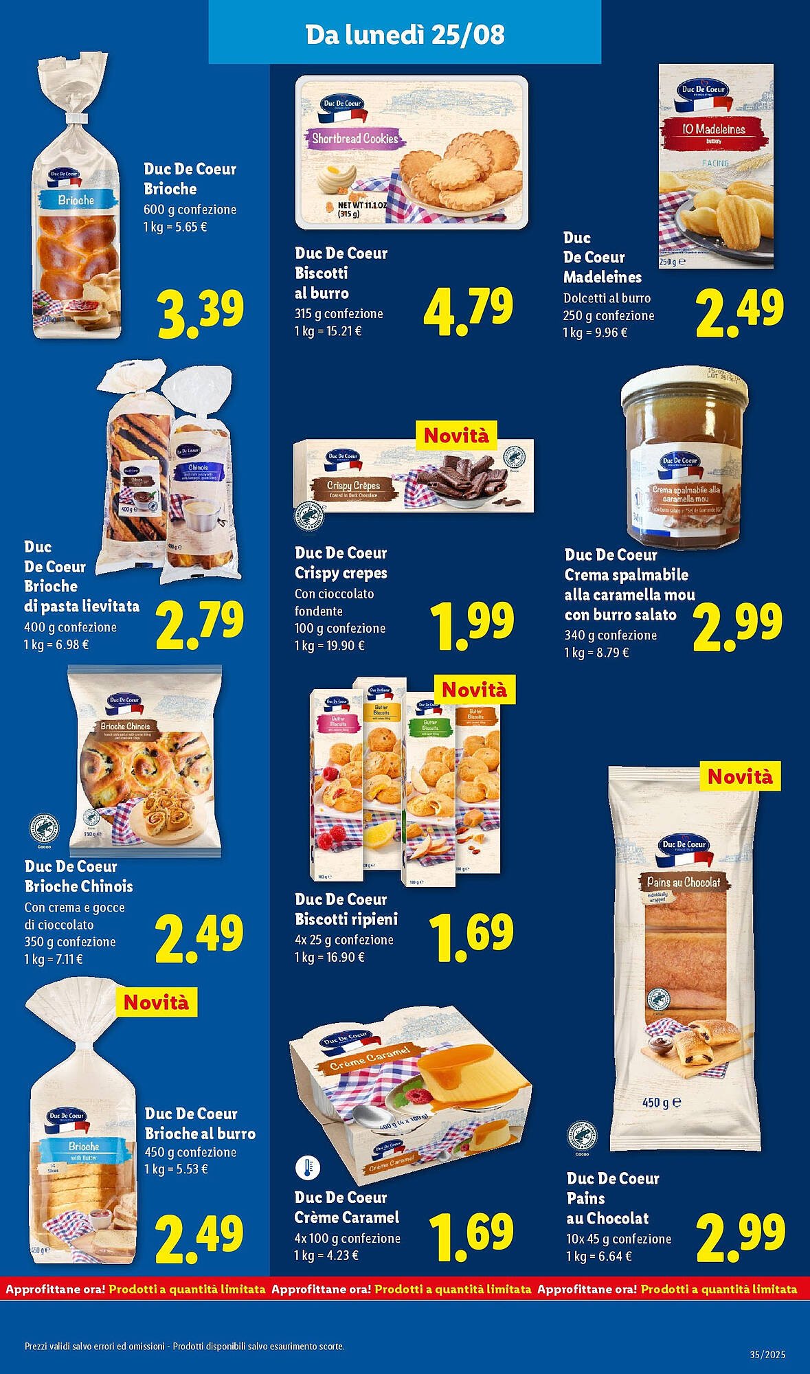 Volantino Lidl (2025-08-25 - 2025-08-31)