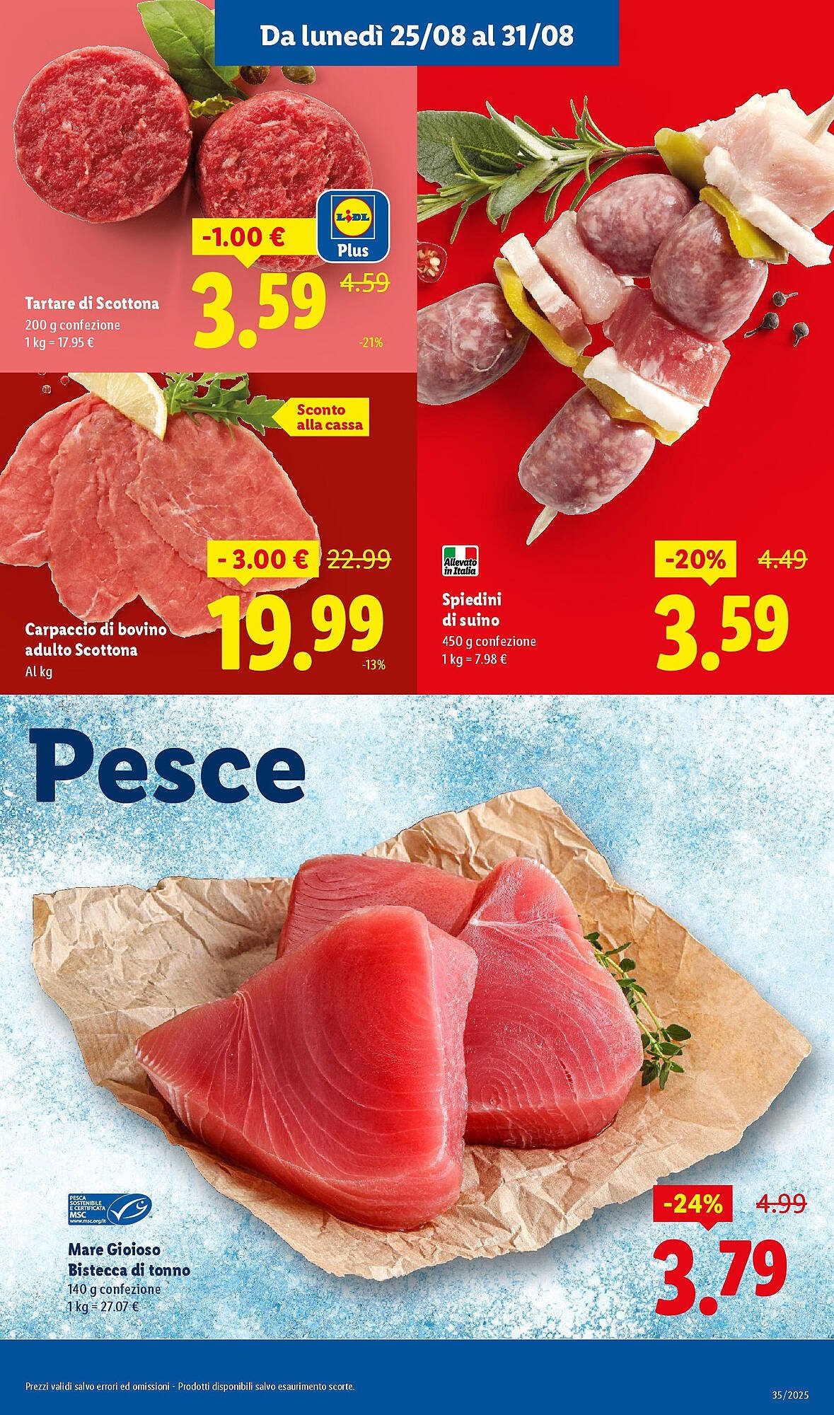 Volantino Lidl (2025-08-25 - 2025-08-31)