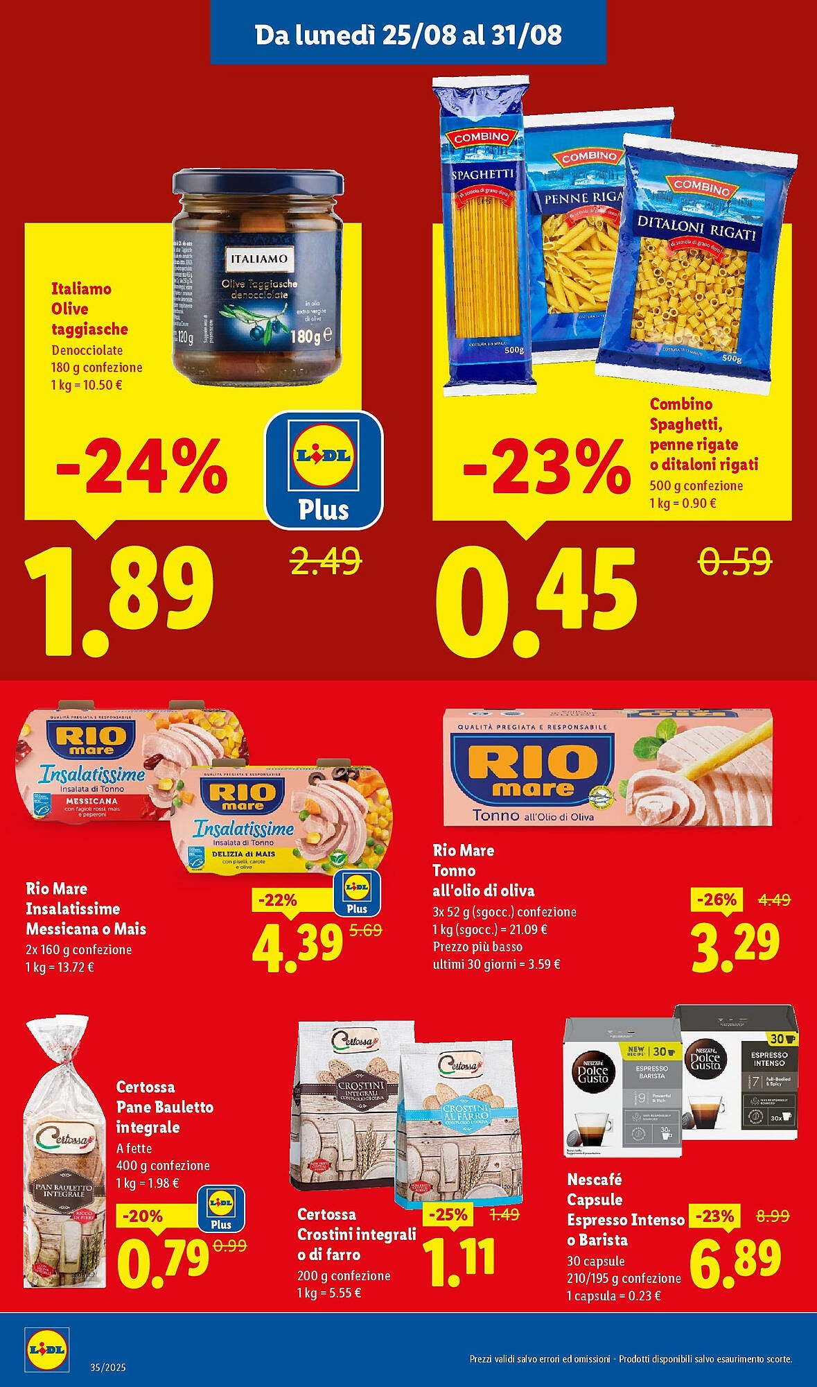 Volantino Lidl (2025-08-25 - 2025-08-31)
